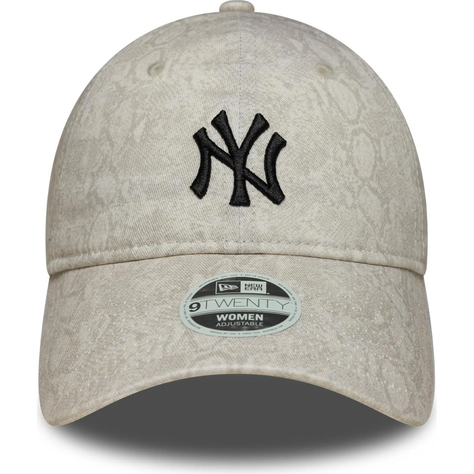 New Era Womens 9TWENTY New York Yankees Baseball Cap - Light Cream - One Size - Image 2