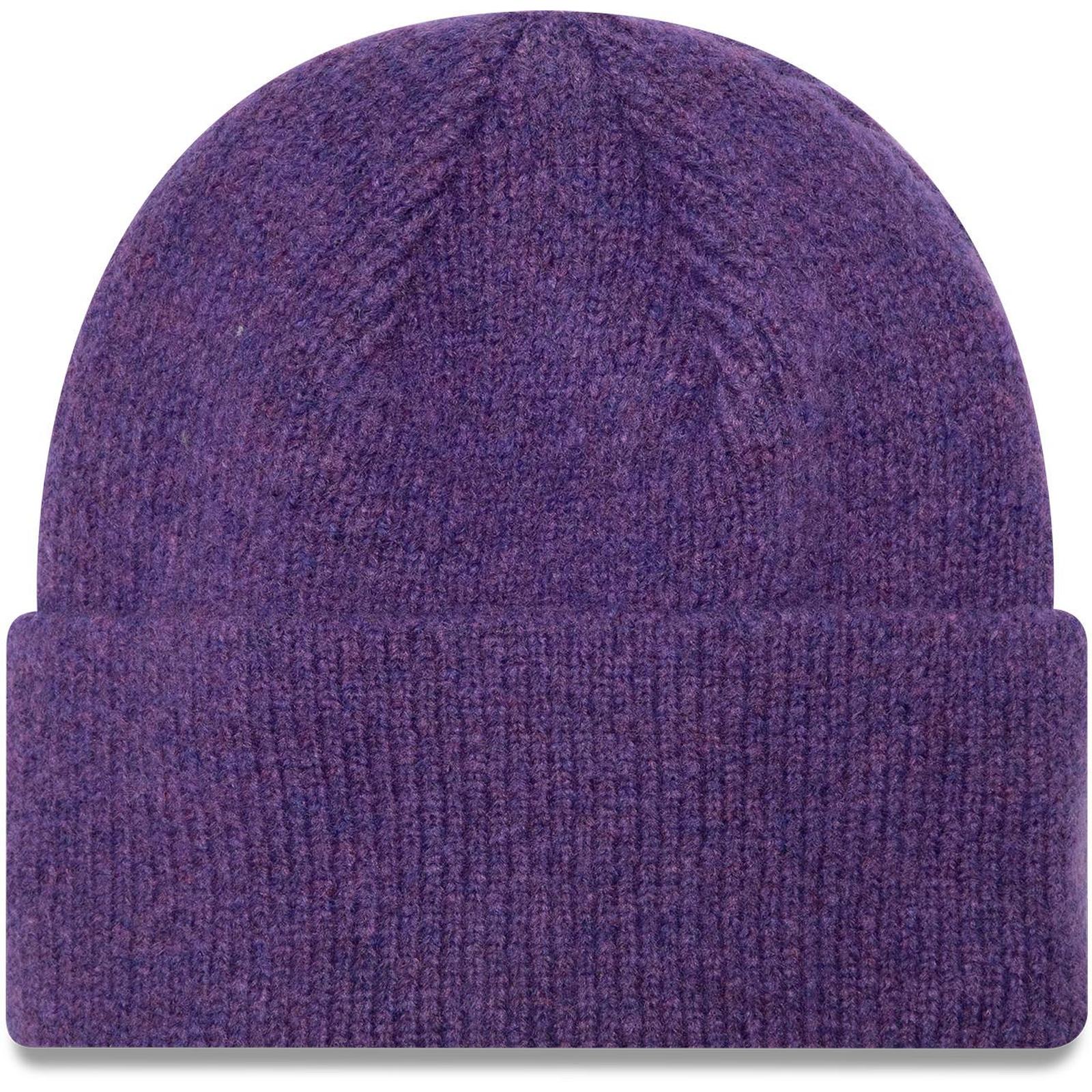 New Era Womens KNITS New York Yankees Beanie - Purple - Image 2