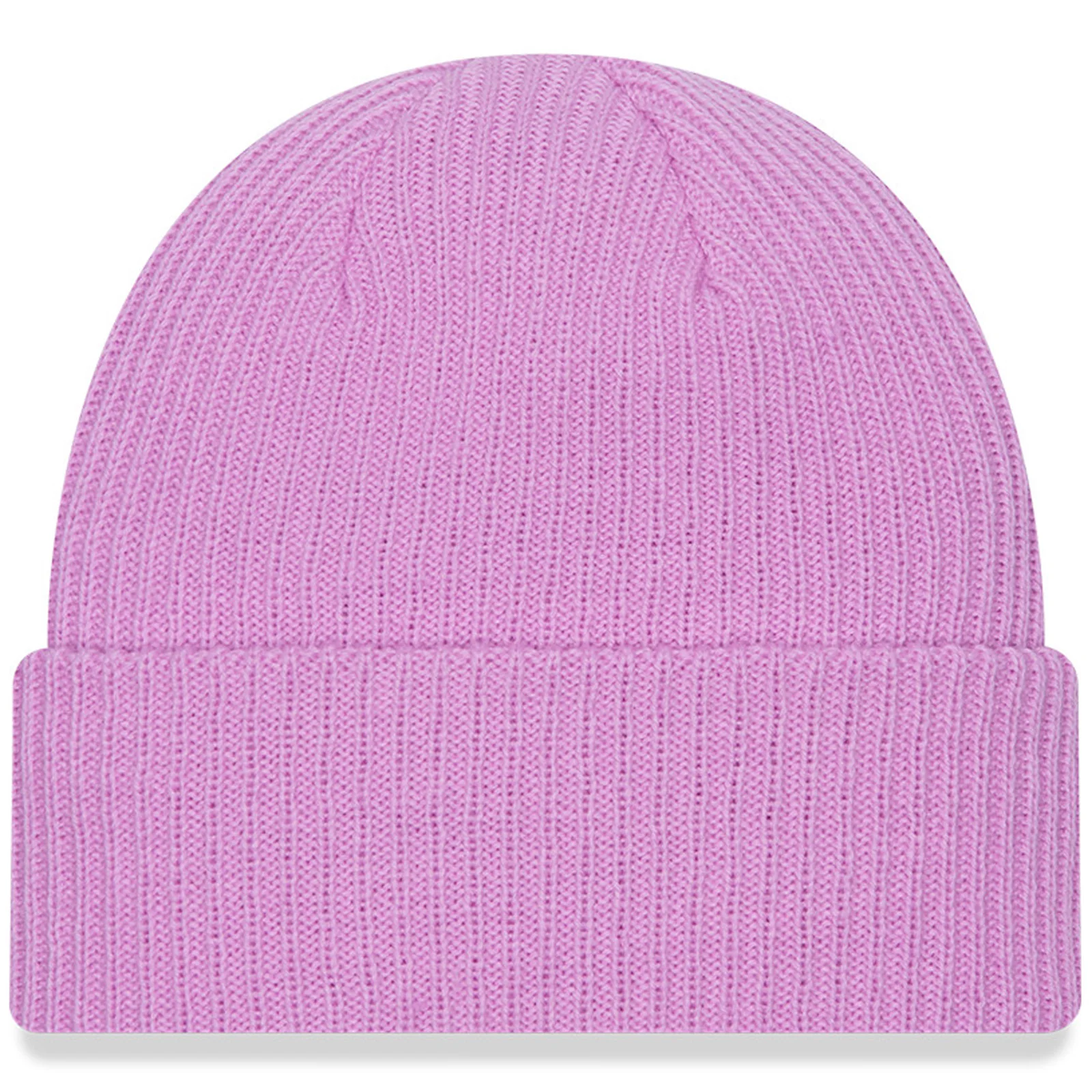 New Era Womens New York Yankees MLB Beanie Hat - Bright Pink - Image 2