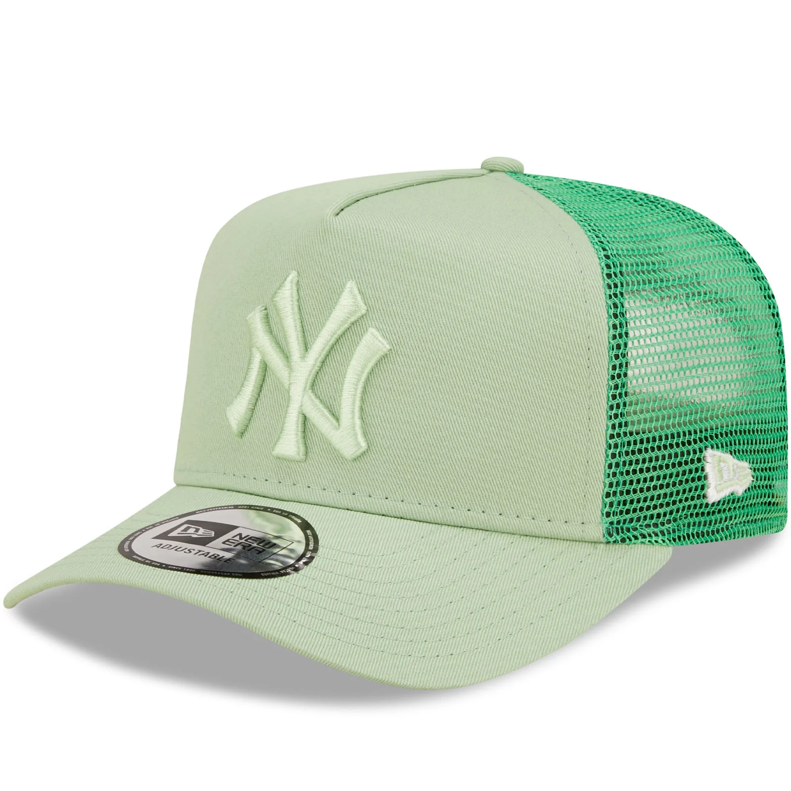New Era Youths New York Yankees MLB Snapback Trucker Cap - Green