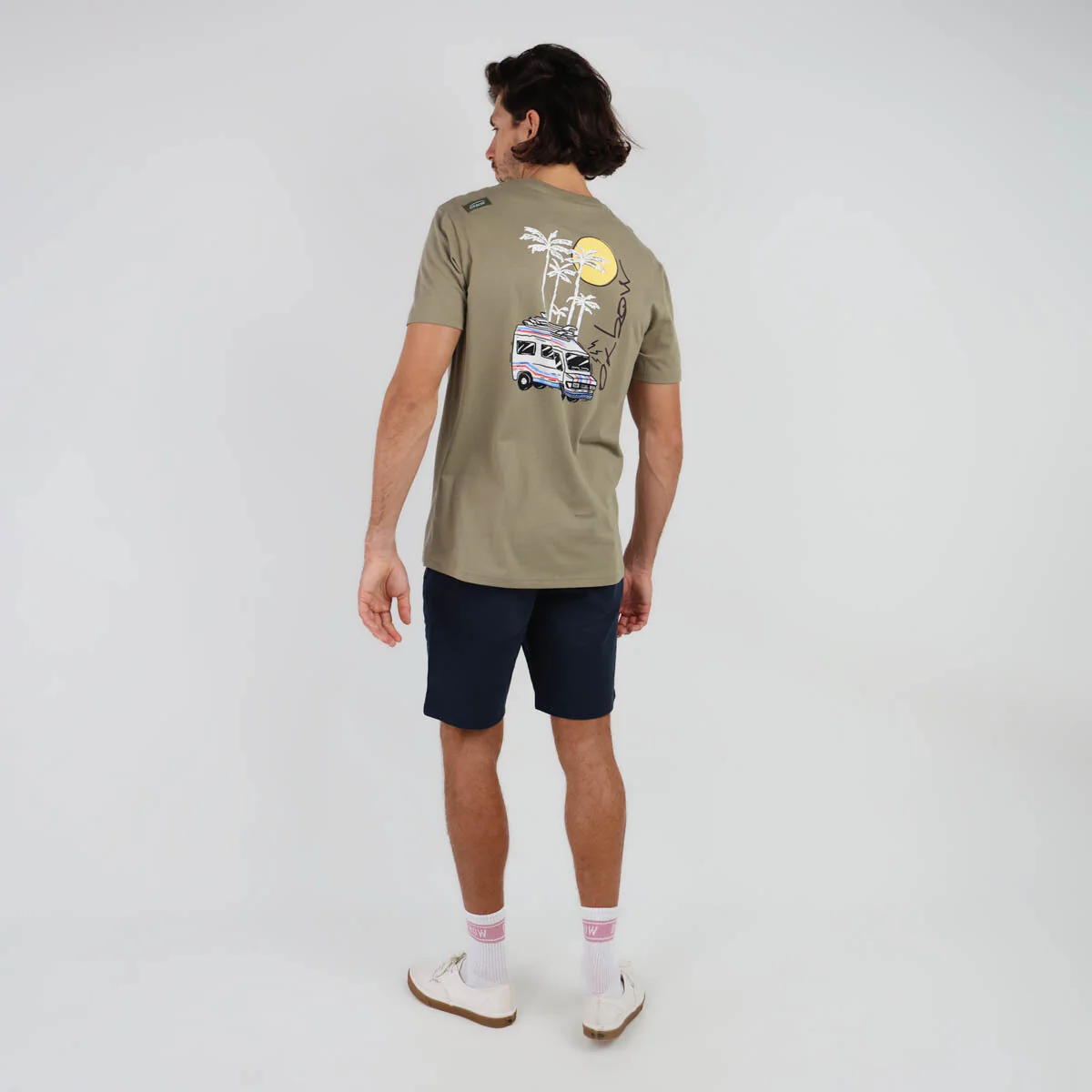 OXBOW Mens TEARII Short Sleeve Graphic Print T Shirt - Image 10