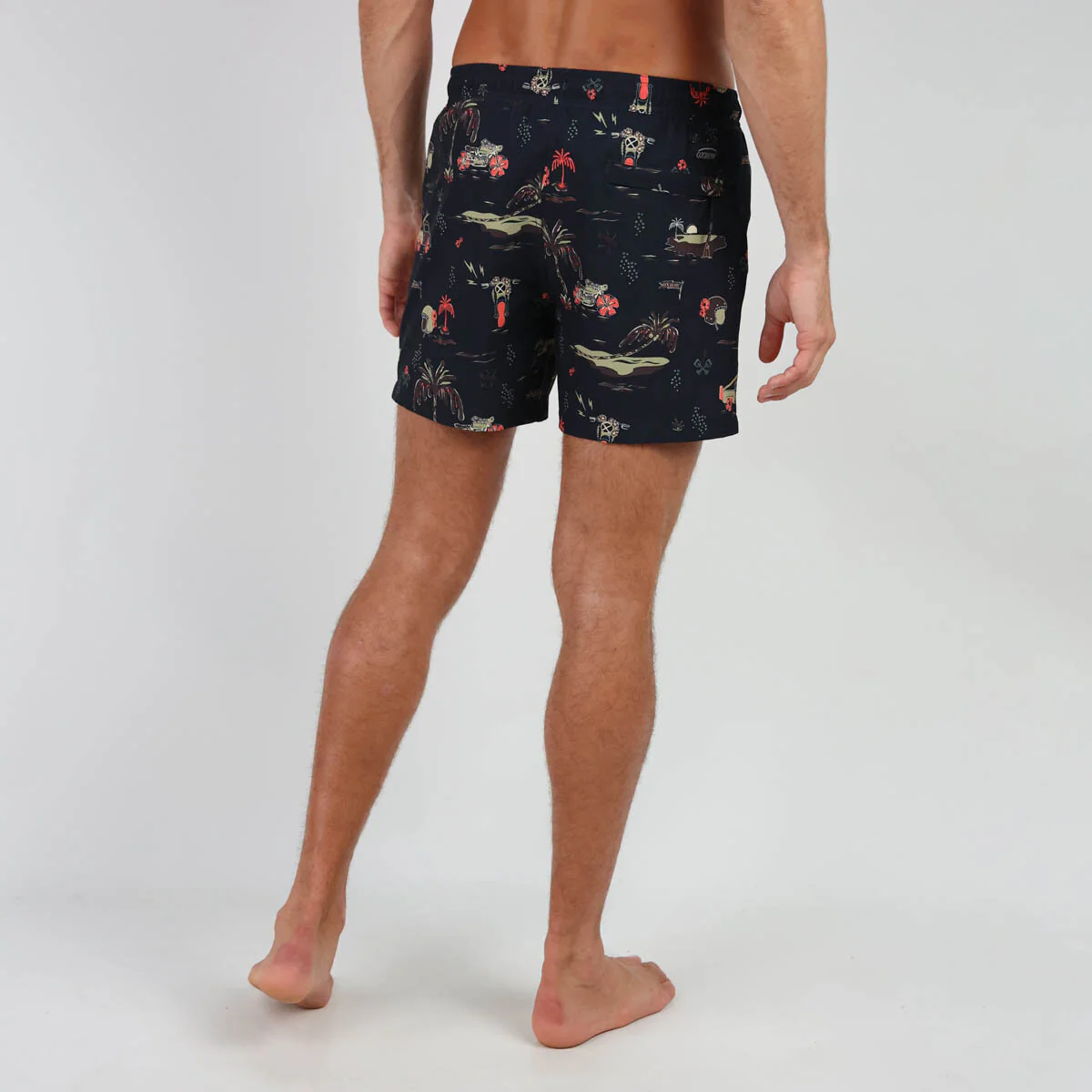 OXBOW Mens Varua Volley Swim Beach Pool Patterned Shorts - Image 3