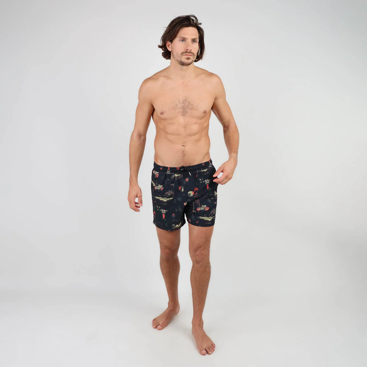 OXBOW Mens Varua Volley Swim Beach Pool Patterned Shorts - Image 5