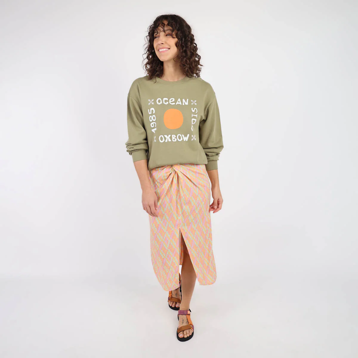 OXBOW Womens Sarda Printed Sweatshirt - Image 10