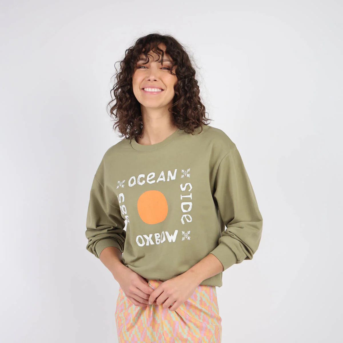 OXBOW Womens Sarda Printed Sweatshirt - Image 6