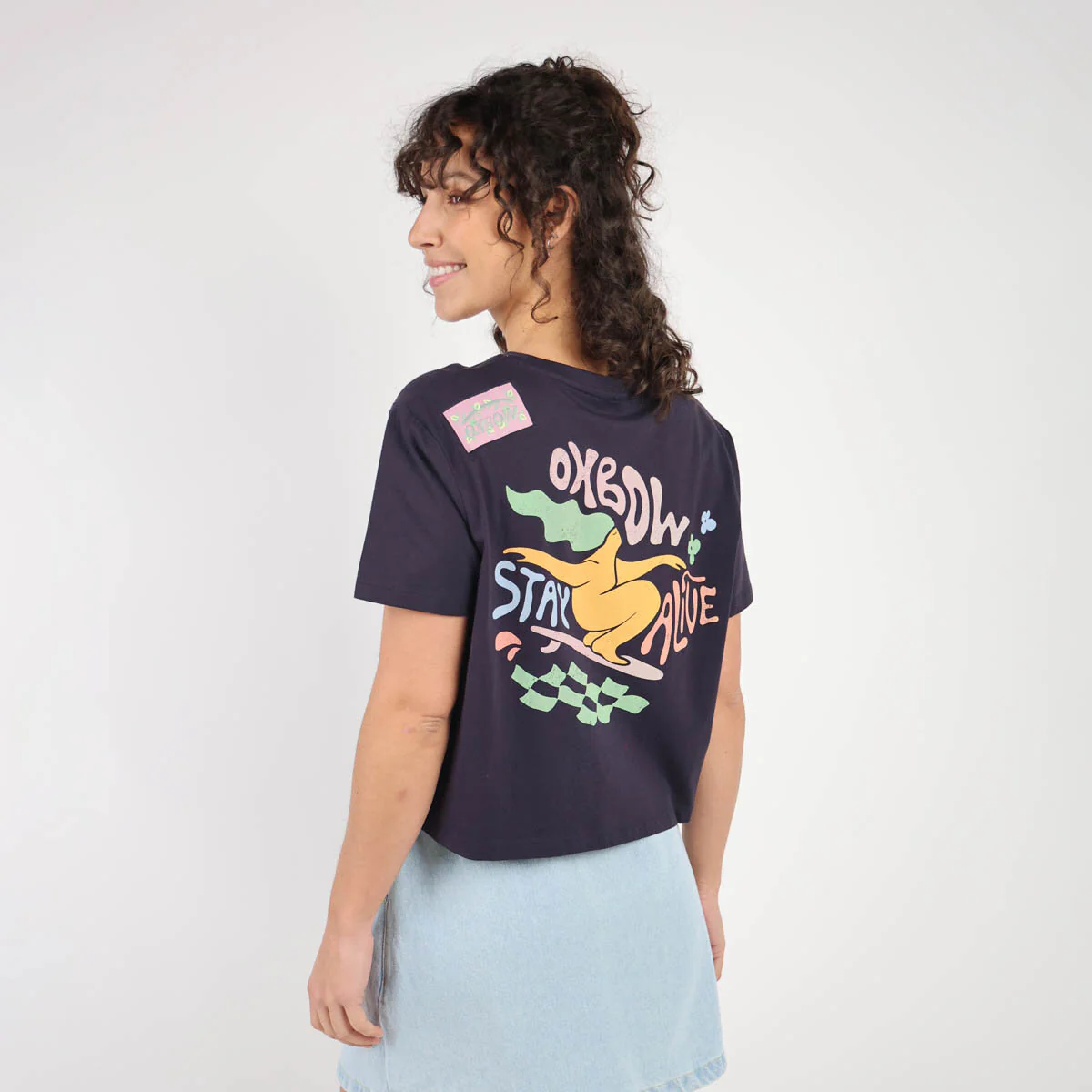 OXBOW Womens Tholulu Short Sleeve Printed T Shirt - Image 11
