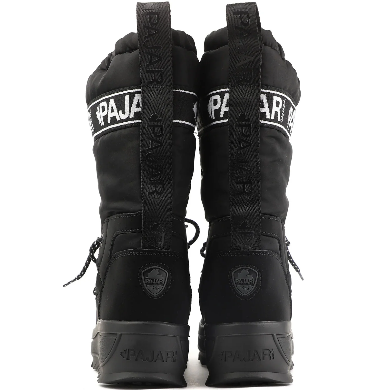 Pajar Womens Galaxy High Rise Waterproof Toboggan Snow Boots - Black - Image 5