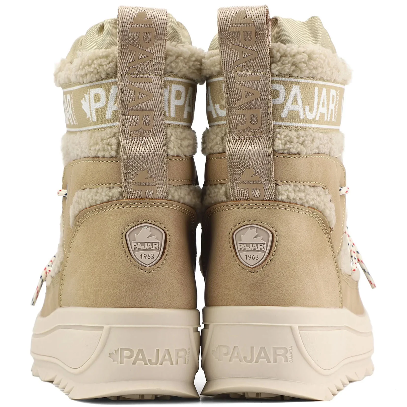 Pajar Womens Galaxy Lama Sherpa Mid Rise Waterproof Toboggan Snow Boots - Image 11