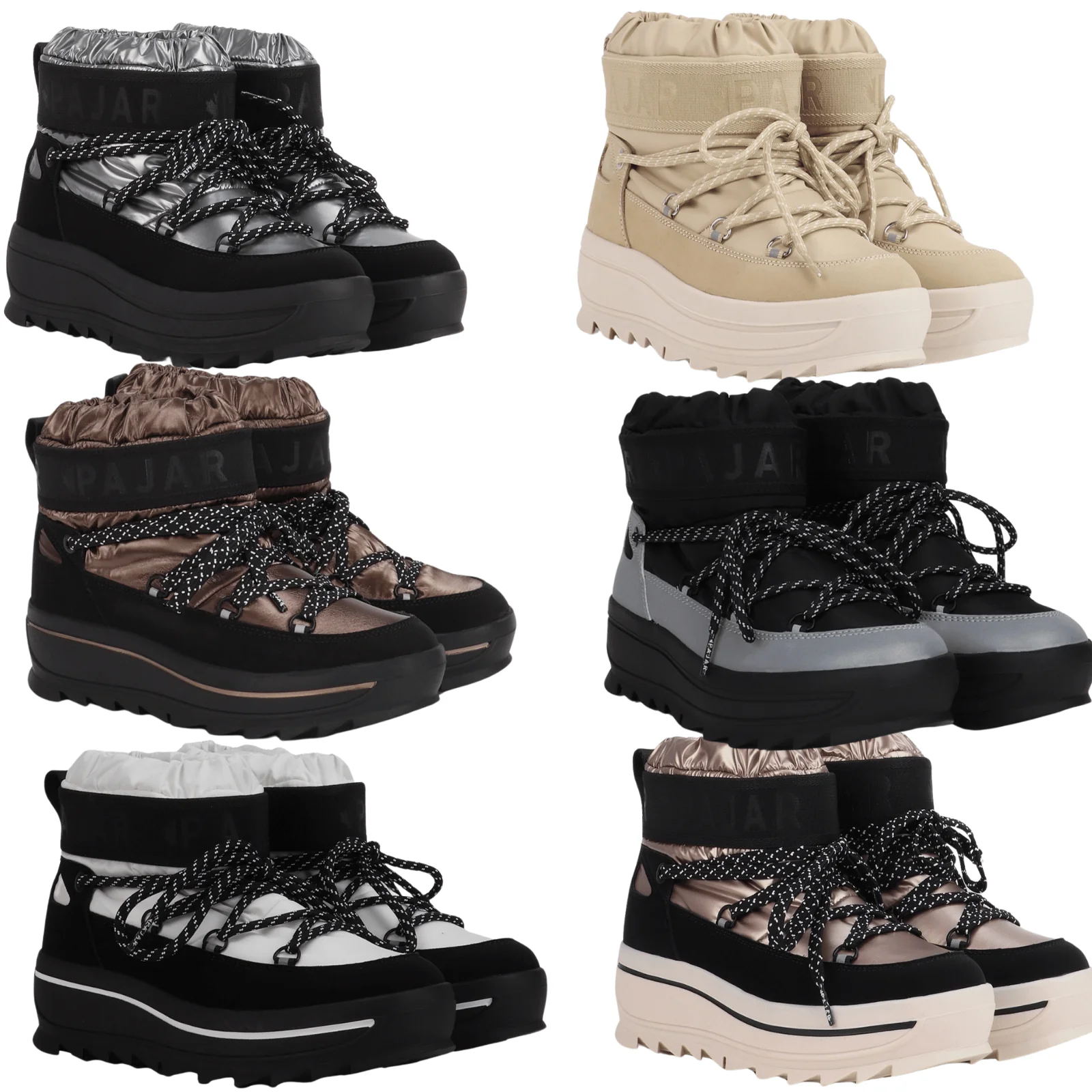 Pajar Womens Galaxy Mini Waterproof Snow Boots