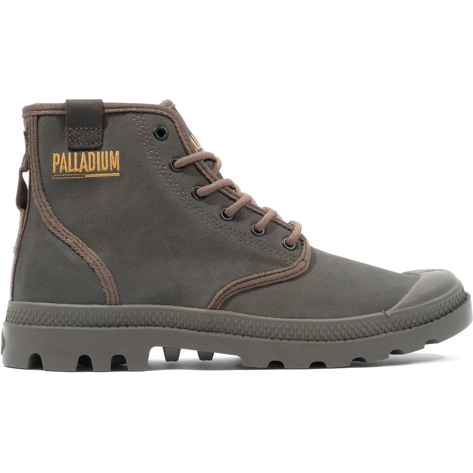 Palladium Mens Pampa Hi Coated High Rise Lace Up Boots - Image 3