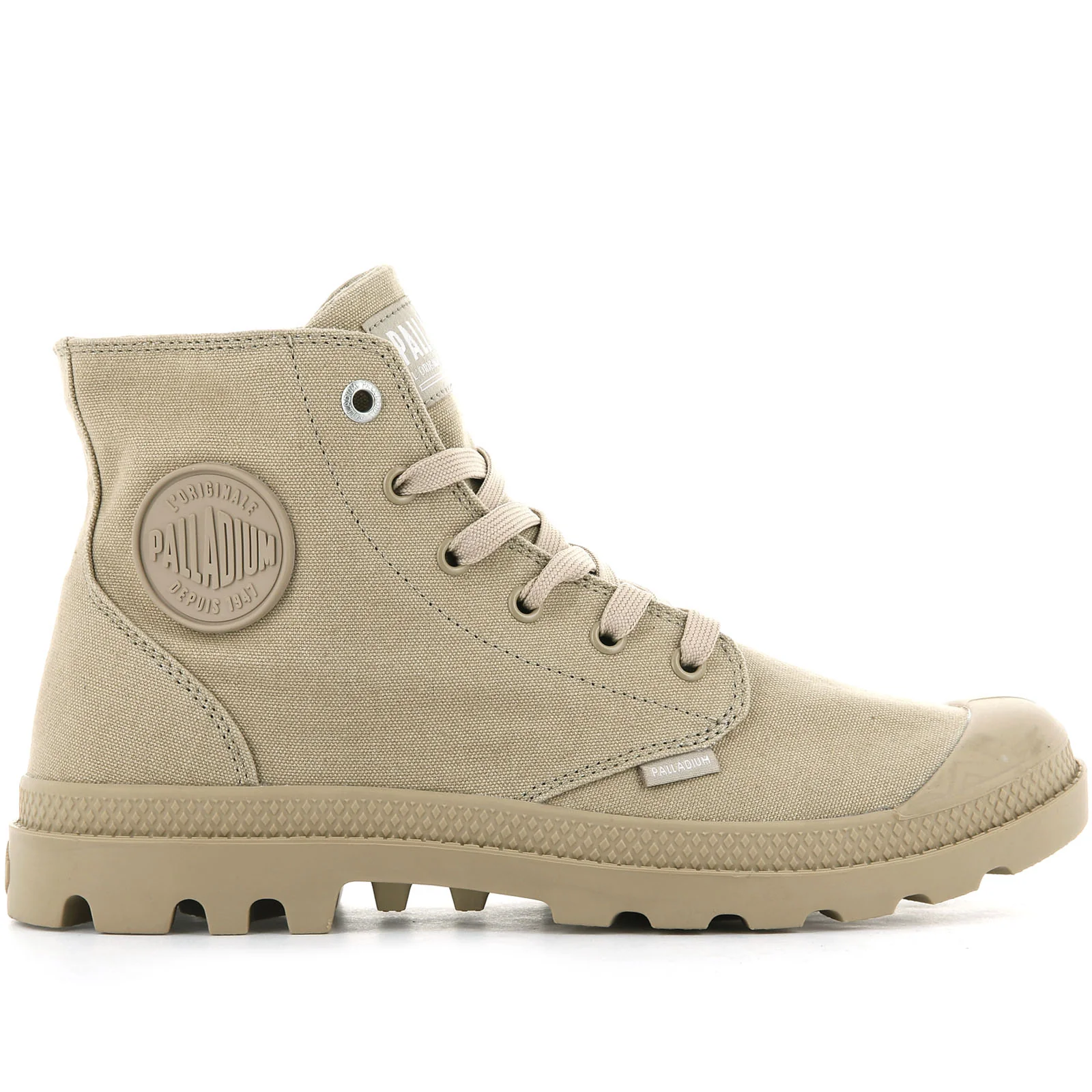 Palladium Unisex Mono Chrome Hi Top Vegan Canvas Boots - Image 12
