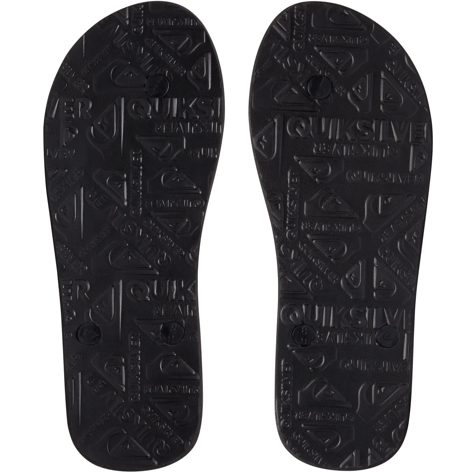 Quiksilver Kids Java Wordmark Flip Flops - Black - Image 3