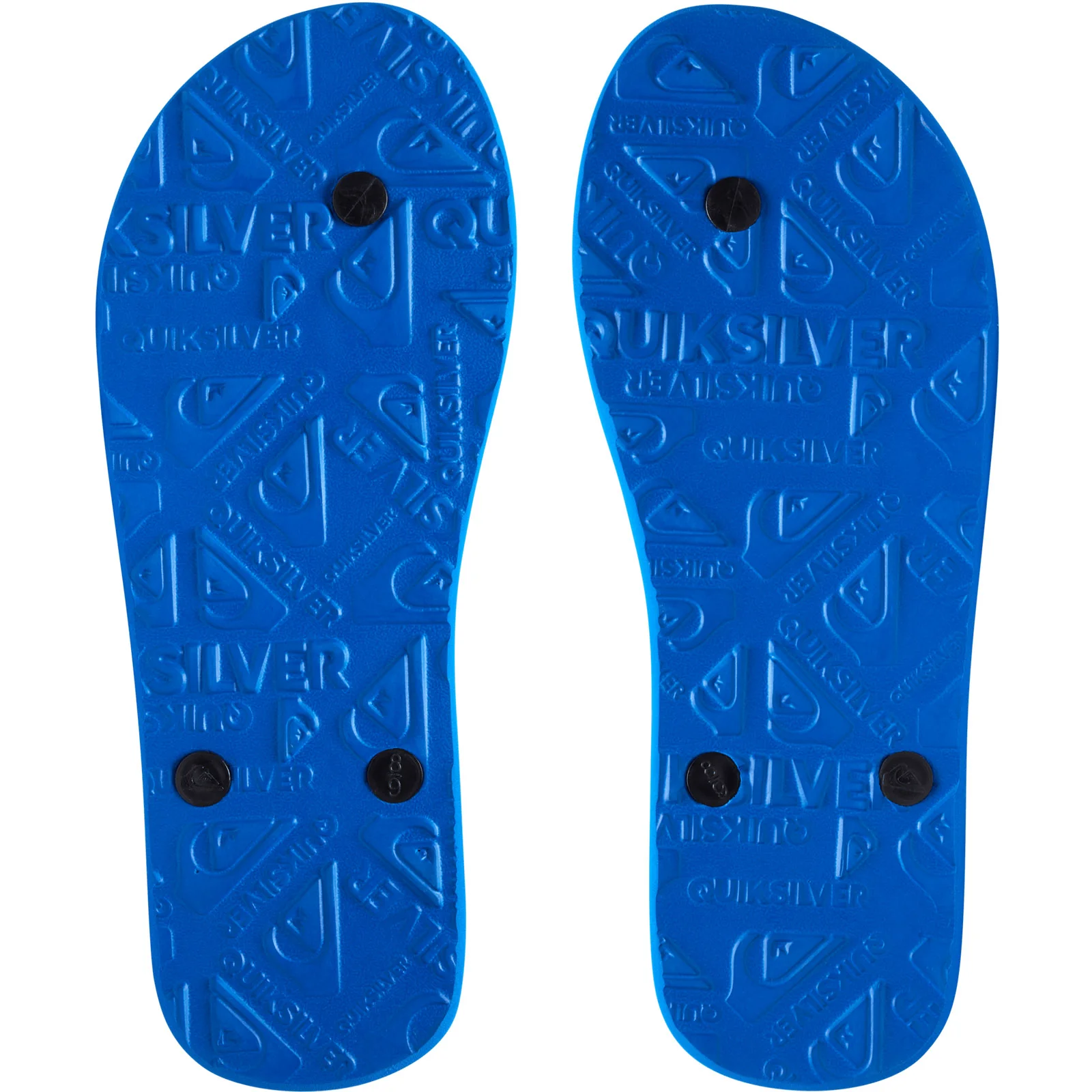 Quiksilver Kids Java Wordmark Flip Flops - Blue - Image 3