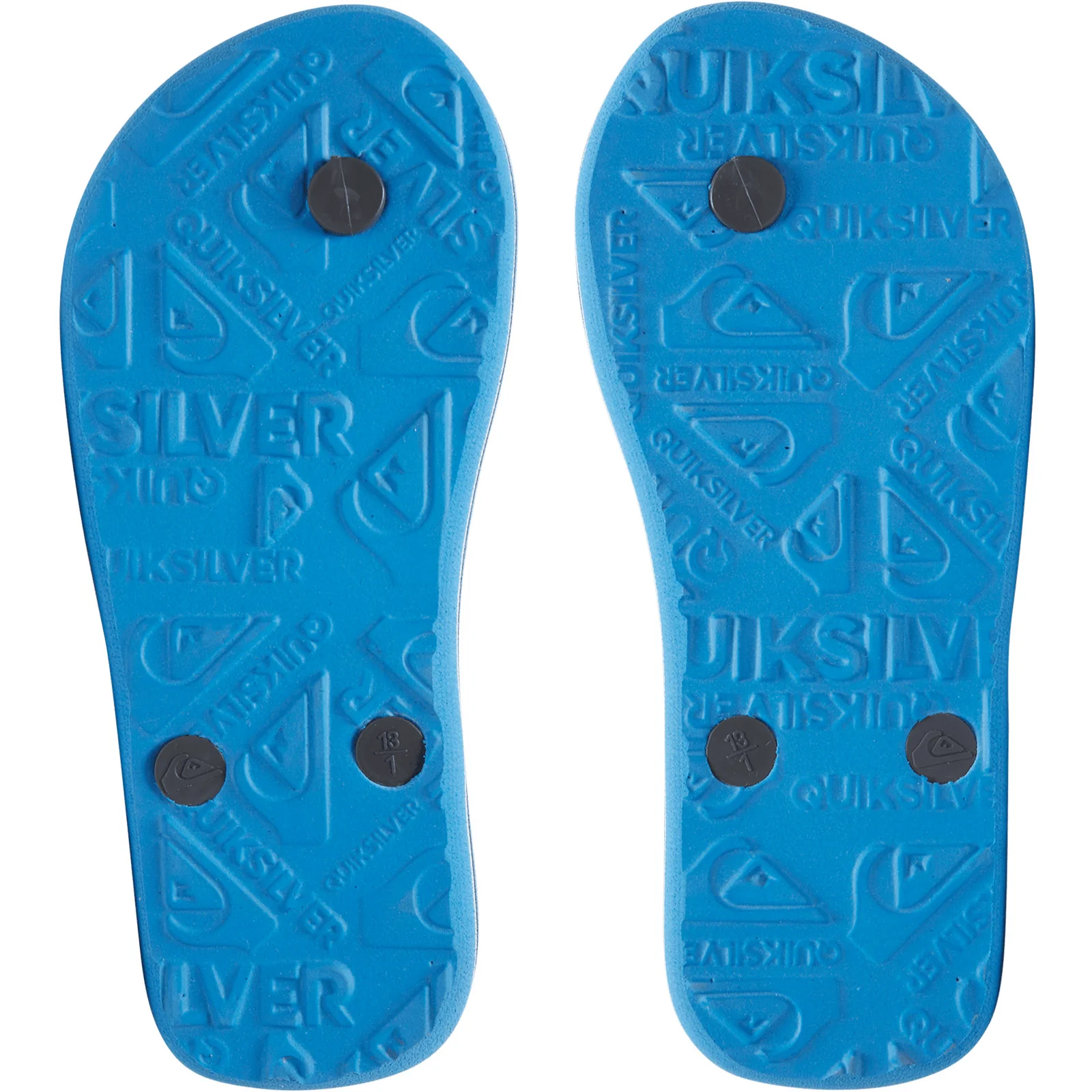 Quiksilver Kids Molokai Slab Flip Flops - Blue - Image 3
