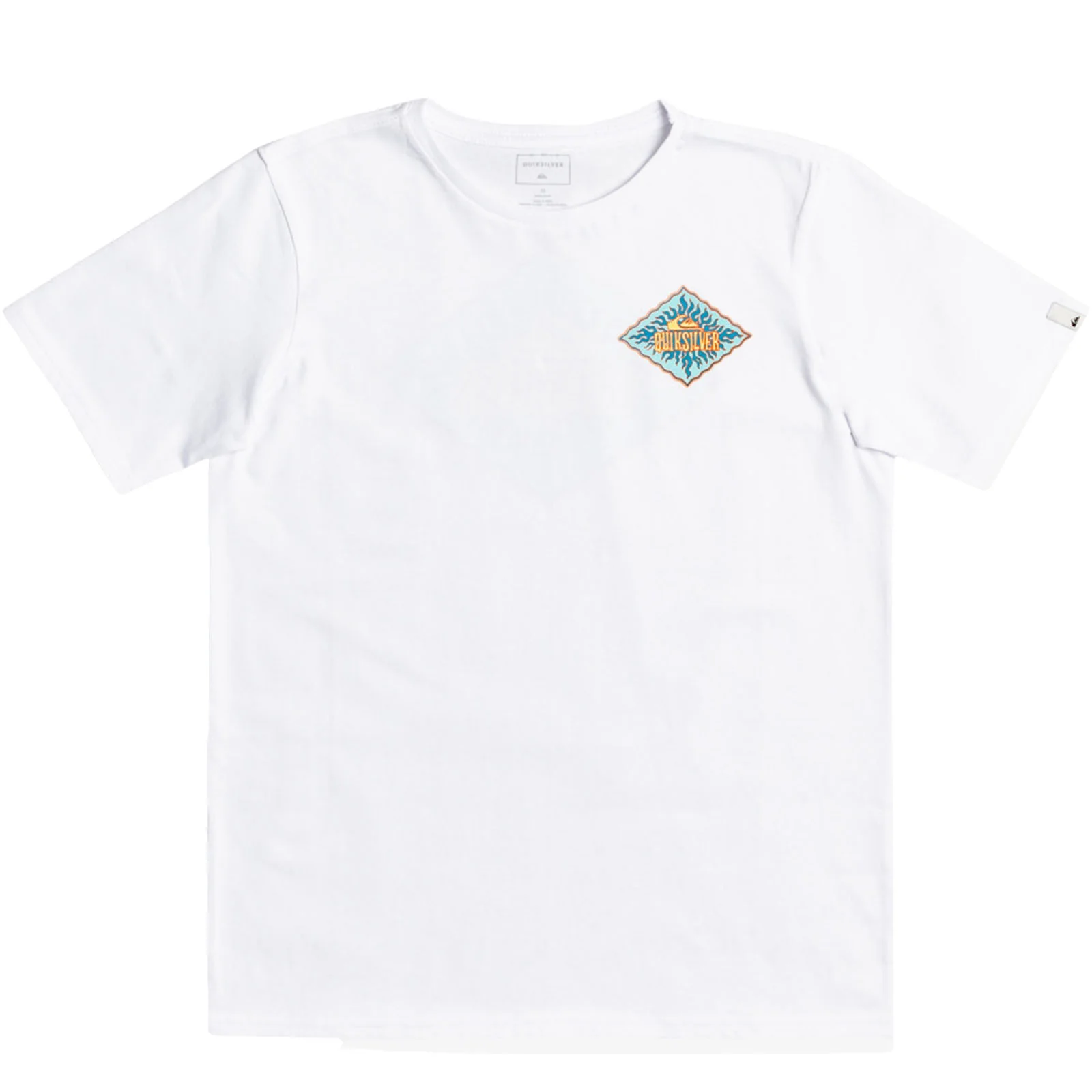 Quiksilver Kids Nineties Son T-Shirt - White - Image 2