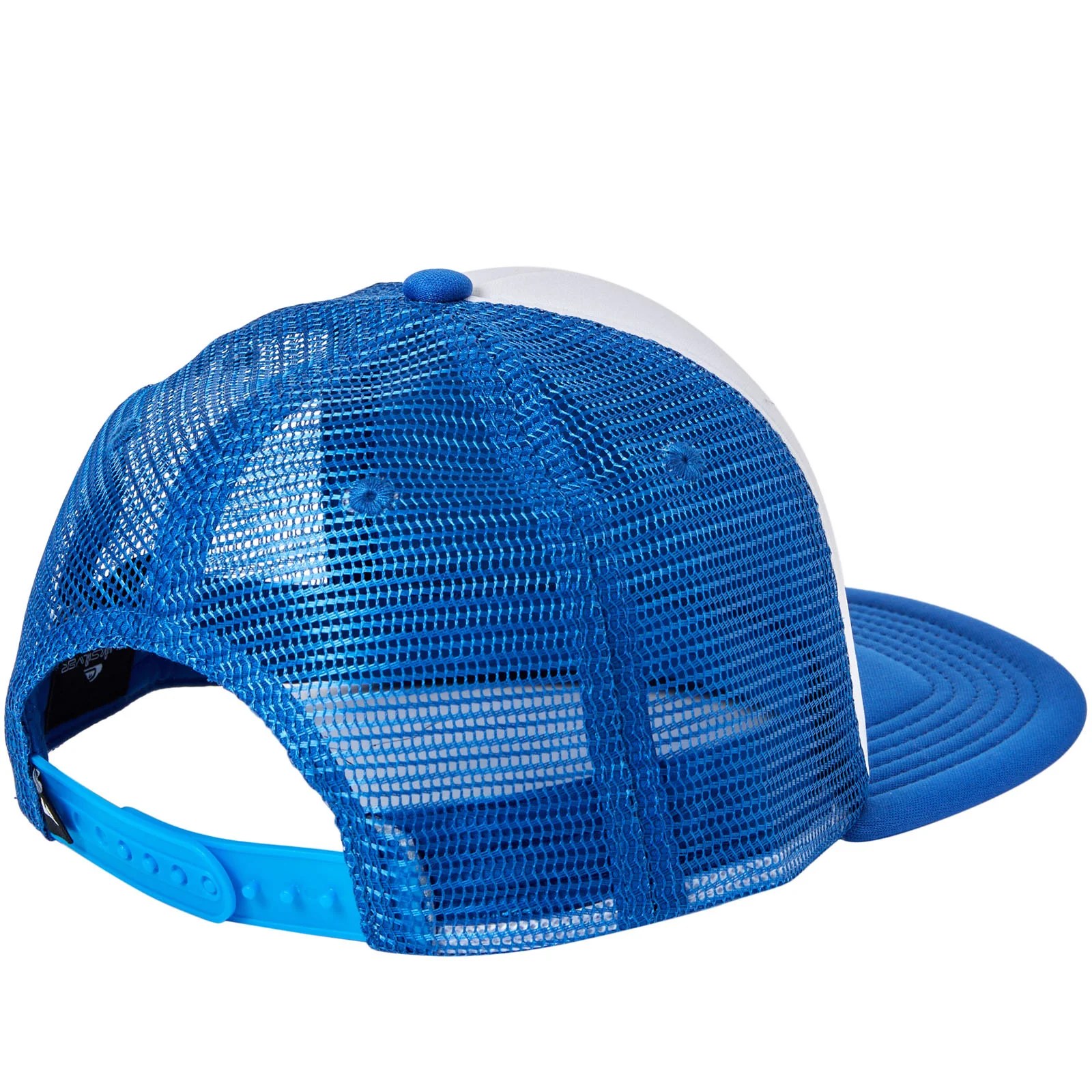 Quiksilver Kids Tailgater Mesh Snapback Trucker Baseball Cap Hat - Snorkel Blue - Image 2