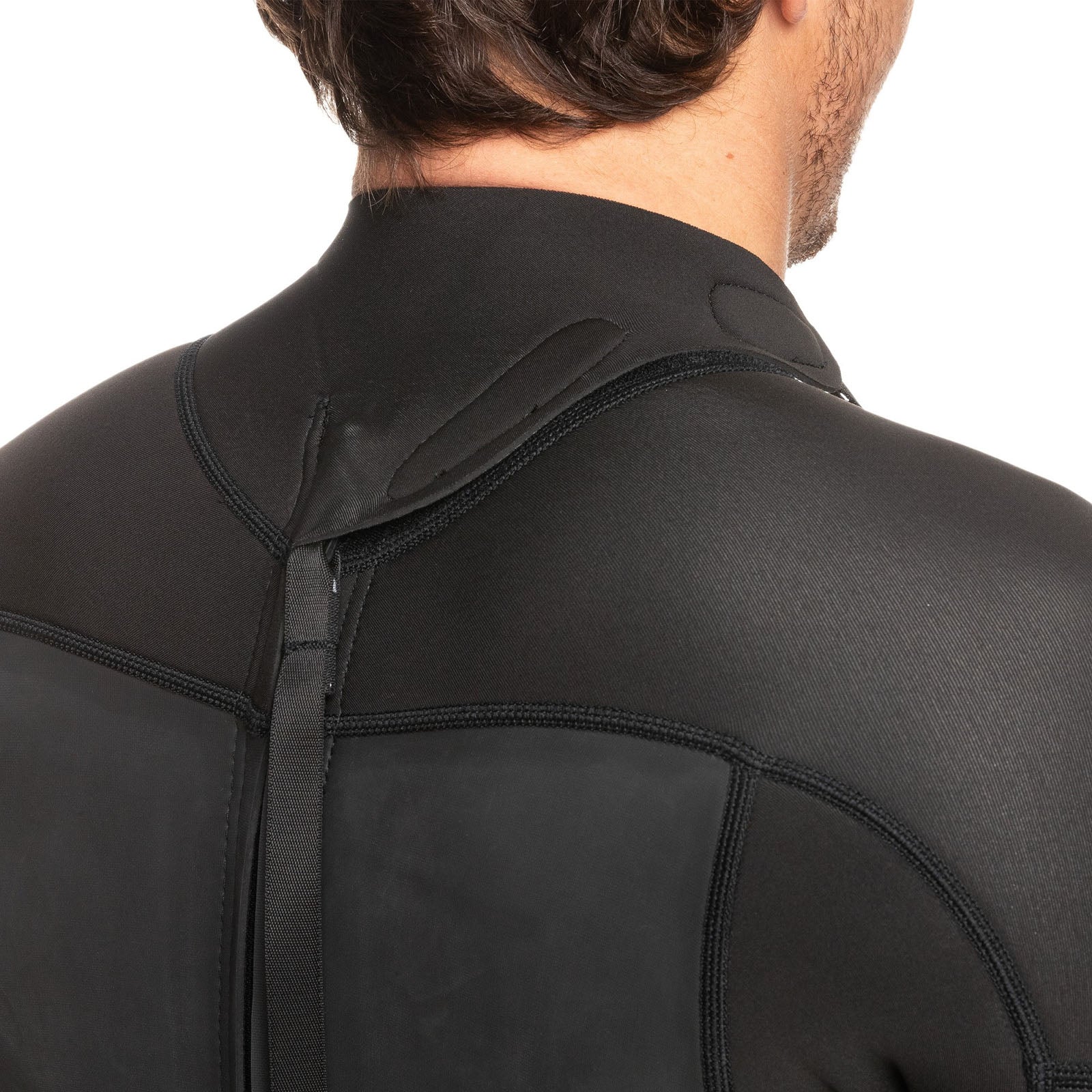 Quiksilver Mens 2/2mm Prologue Long Sleeve Back Zip Wetsuit - Black - Image 5
