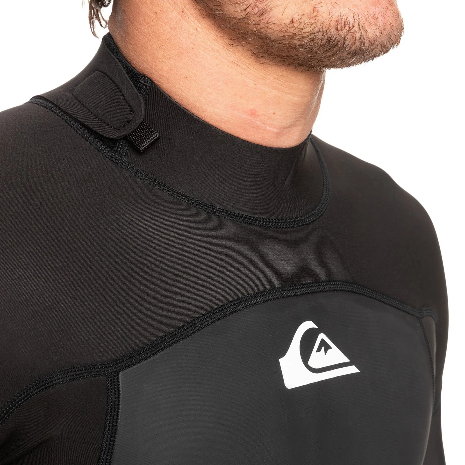 Quiksilver Mens 2/2mm Prologue Short Sleeve Back Zip Wetsuit - Black - Image 6