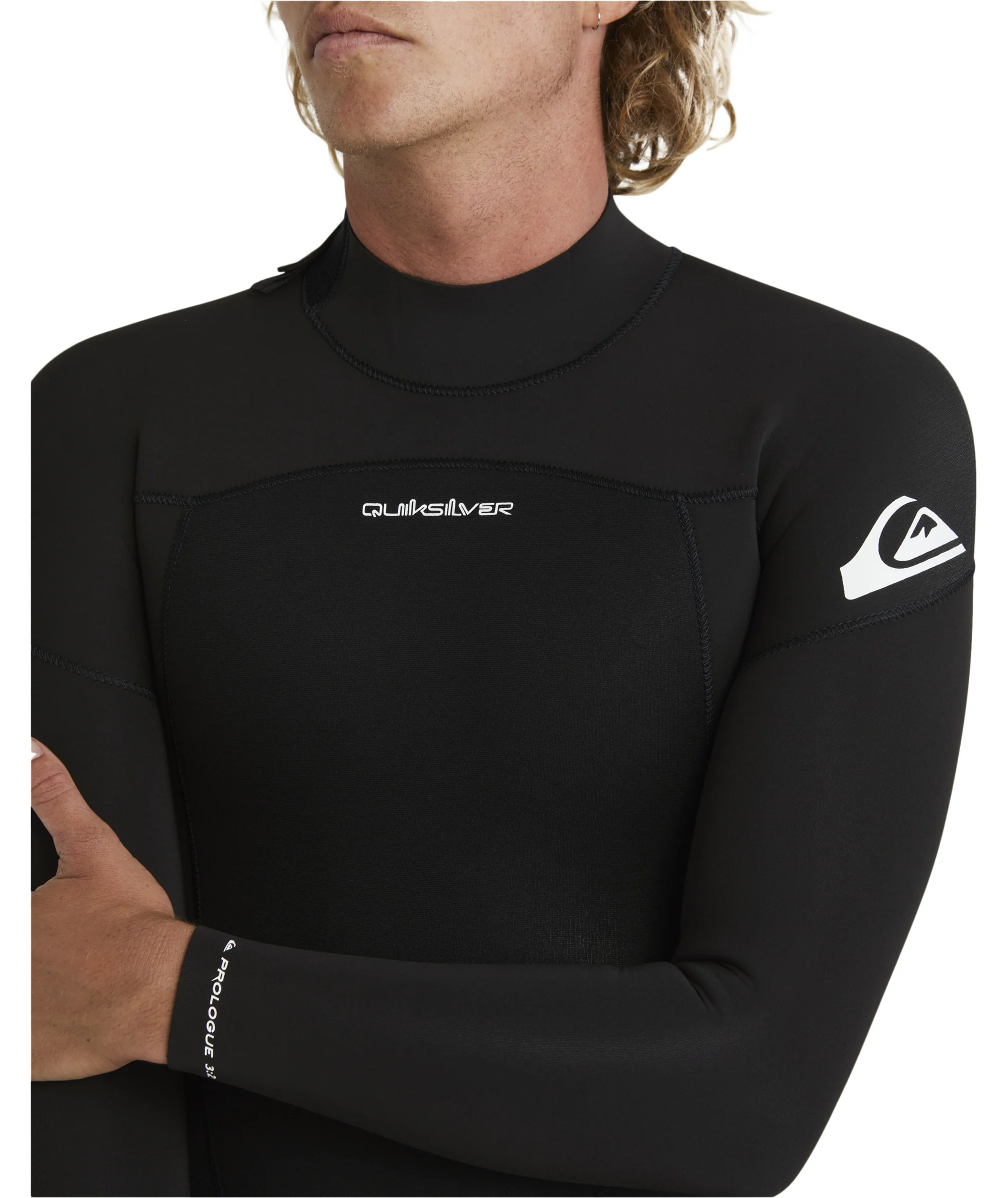 Quiksilver Mens 4/3 Prologue Back Zip Full Length Wetsuit - Image 4