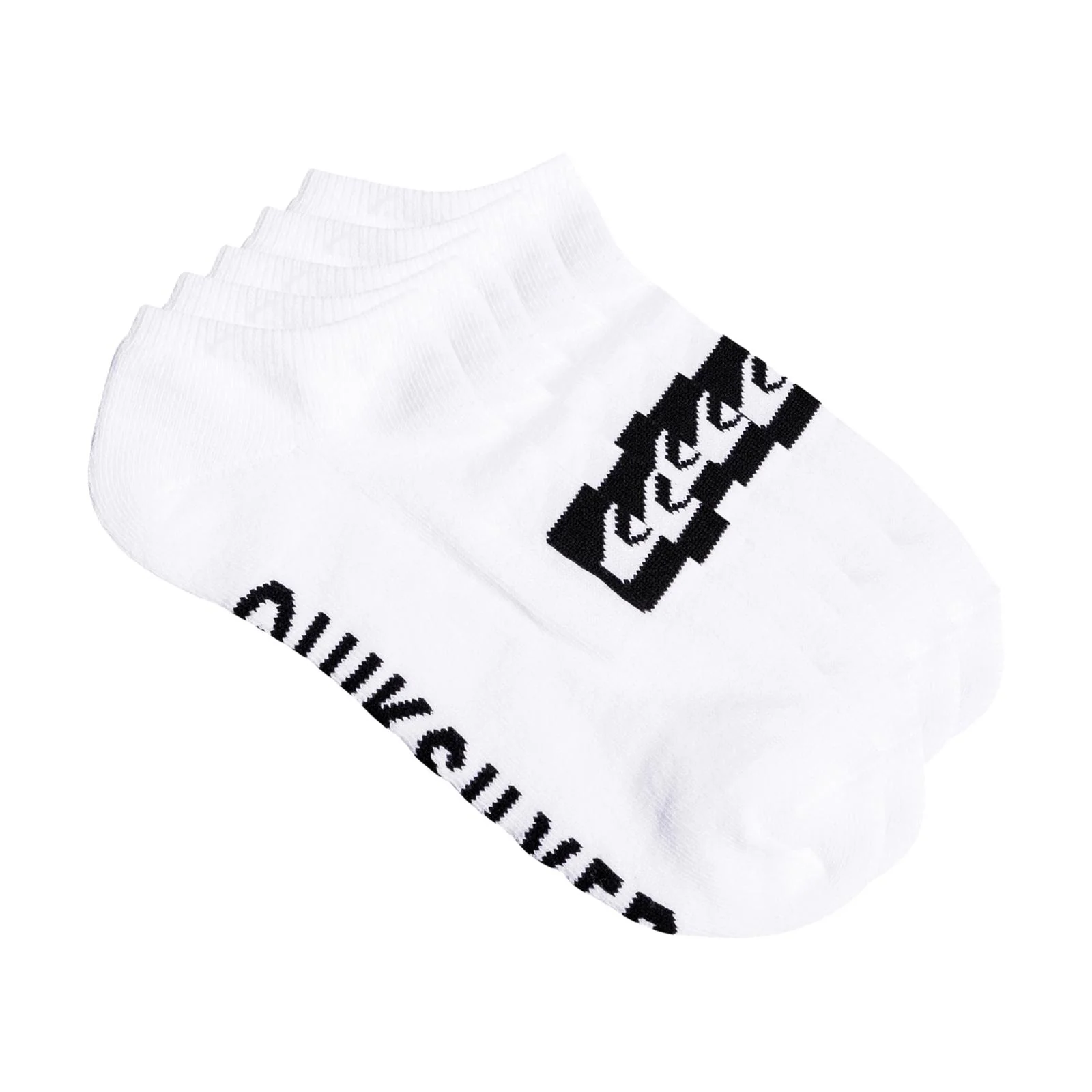 Quiksilver Mens 5 Pack Ankle Trainer Socks - Image 3