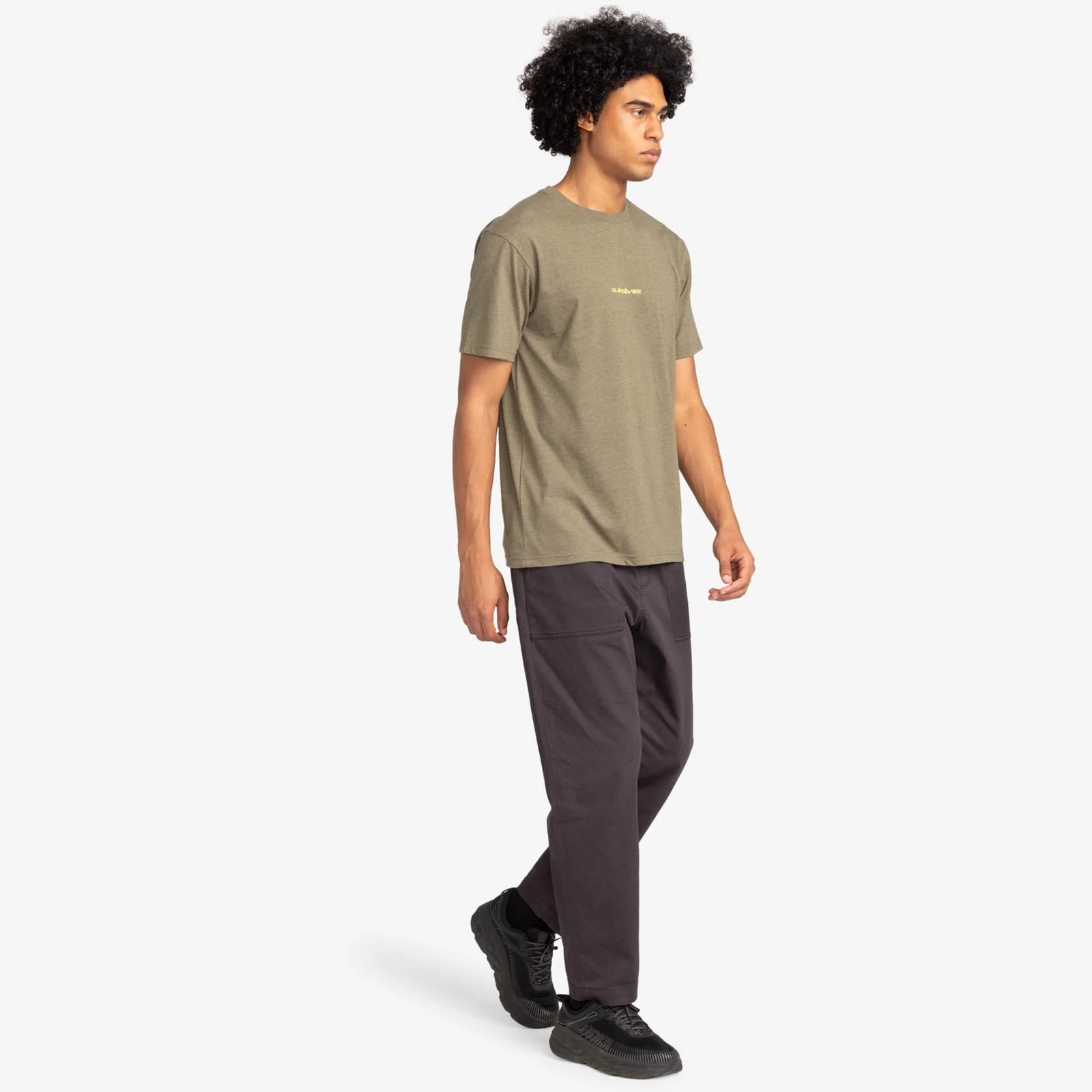 Quiksilver Mens Abstract Nature Graphic T-Shirt - Image 5