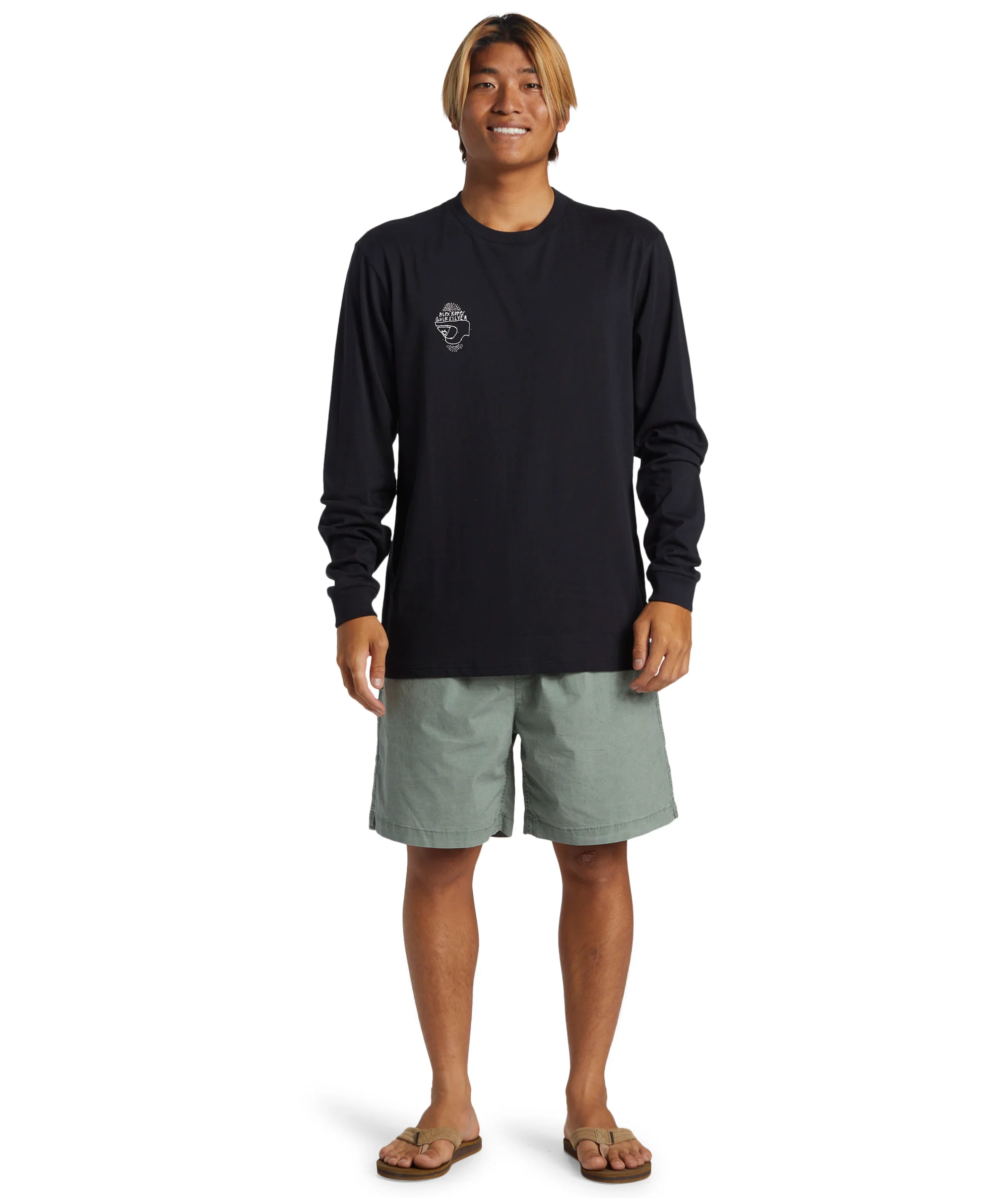Quiksilver Mens Alex Kopps Can Graphic Print Long Sleeve T-Shirt - Image 2