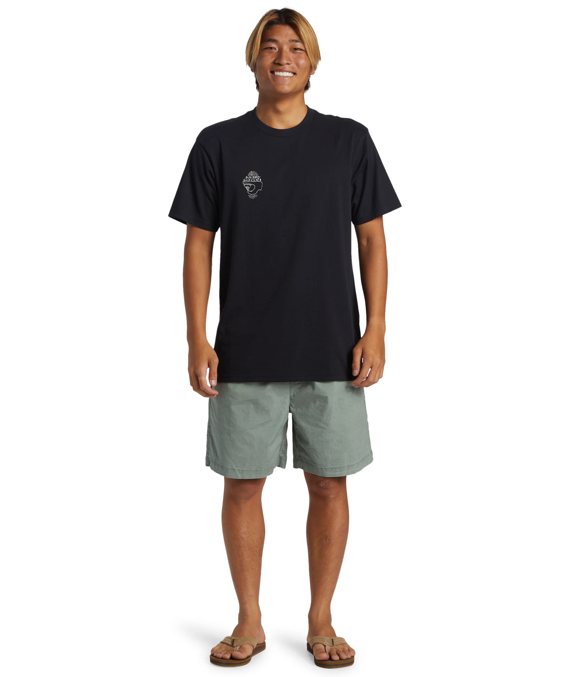 Quiksilver Mens Alex Kopps Can Graphic Print Short Sleeve T-Shirt - Image 2