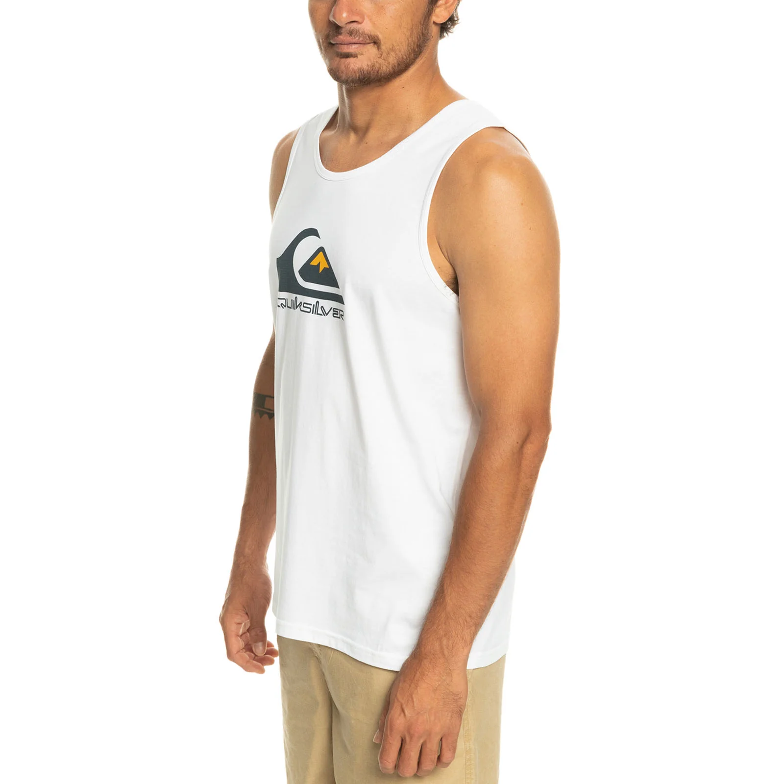 Quiksilver Mens Big Logo Cotton Vest Top - Image 10