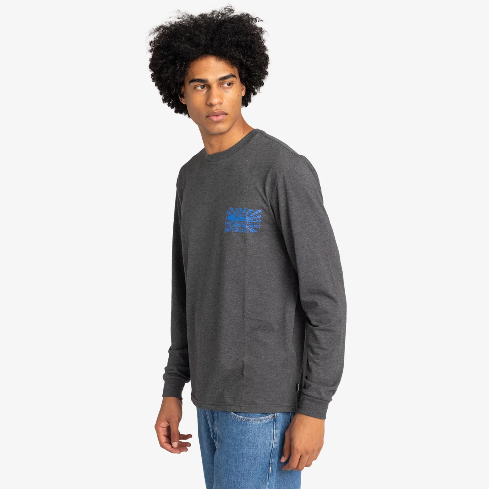 Quiksilver Mens Checker Mountain Pullover T-Shirt - Image 8