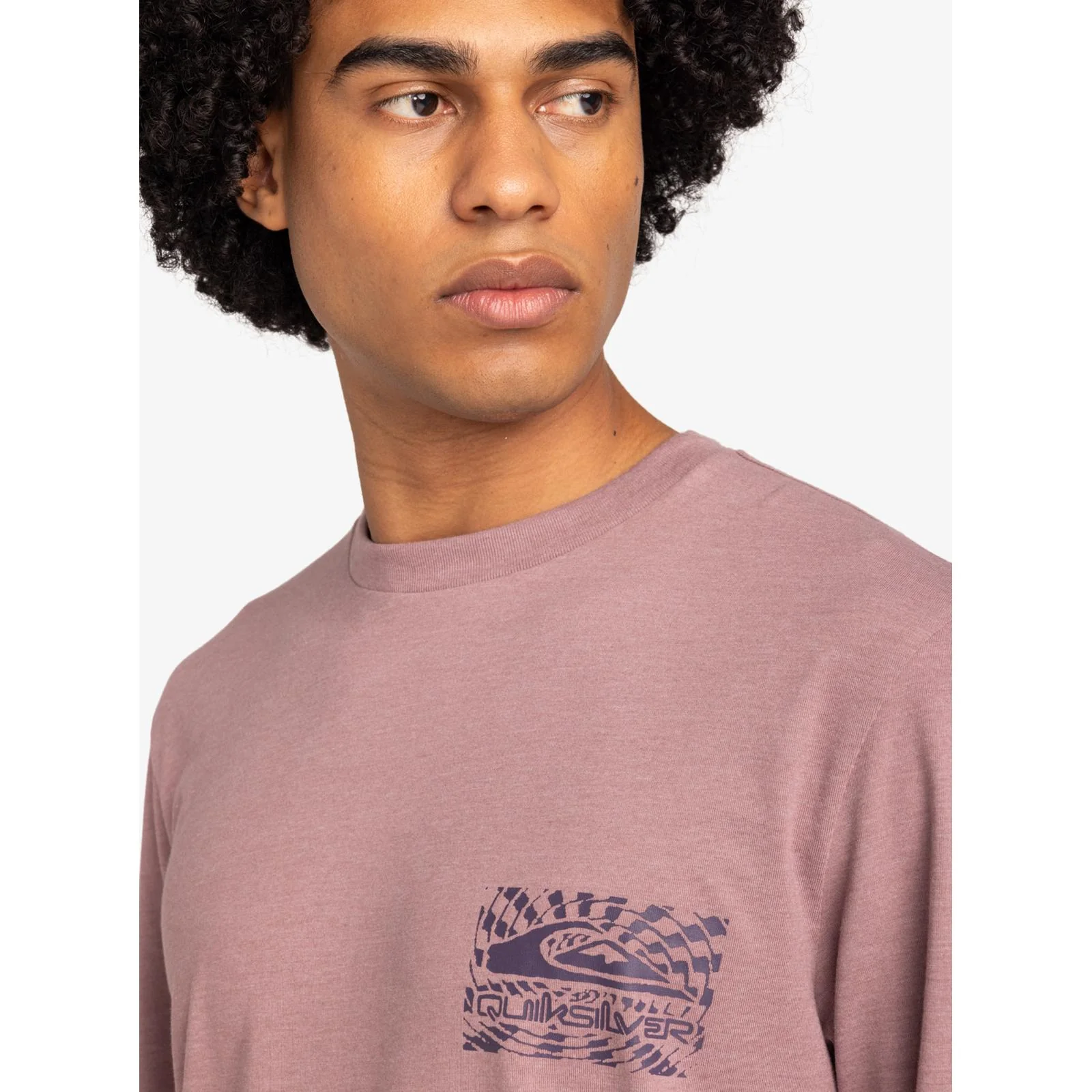 Quiksilver Mens Checker Mountain Pullover T-Shirt - Image 9