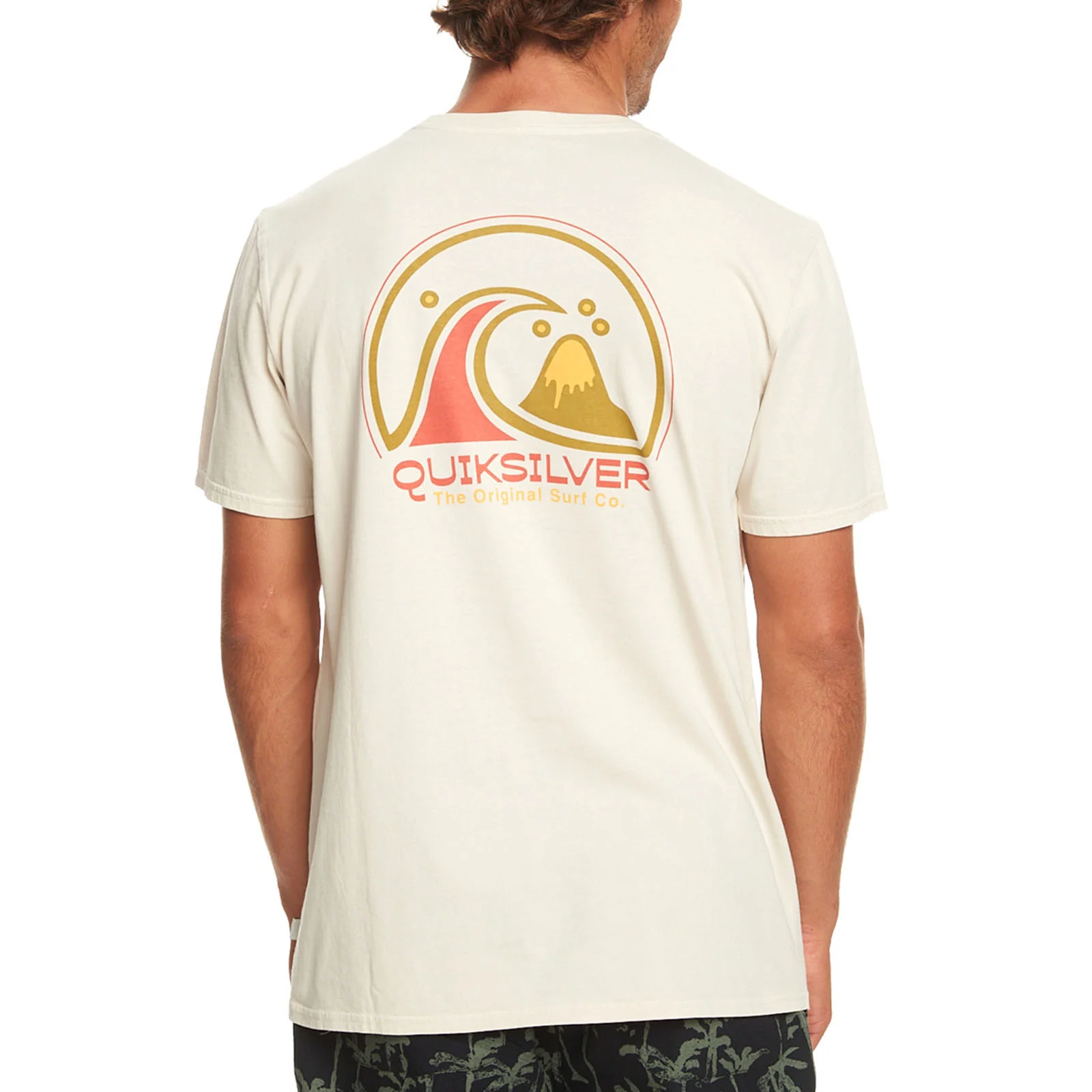 Quiksilver Mens Clean Circle Short Sleeve Cotton T-Shirt - Image 4