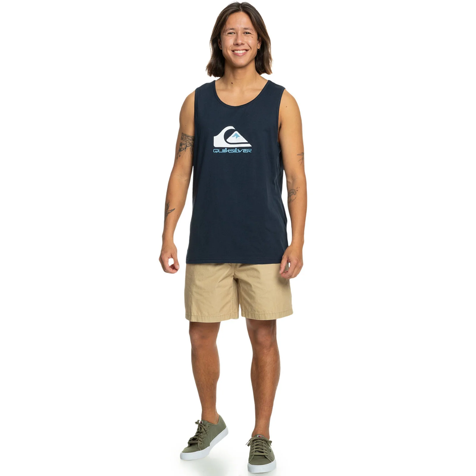 Quiksilver Mens Comp Logo Crew Neck Vest - Image 12
