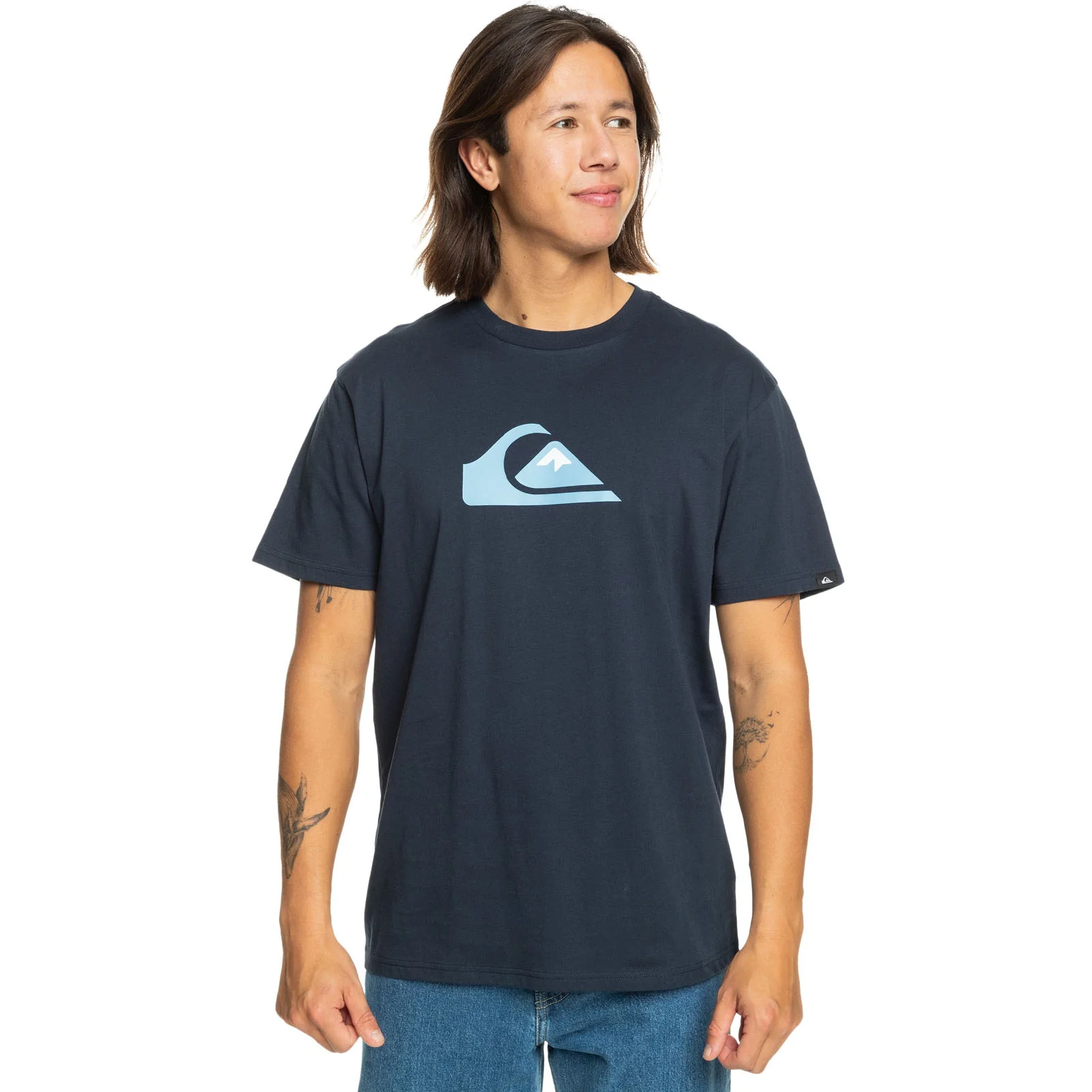 Quiksilver Mens Comp Logo Short Sleeve T-Shirt - Image 4