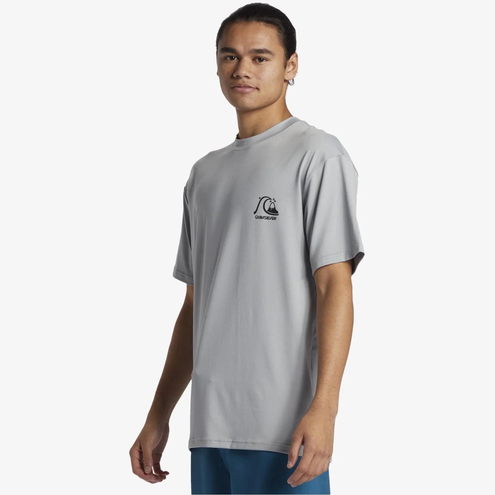 Quiksilver Mens DNA Bubble Logo Rash Vest - Image 7