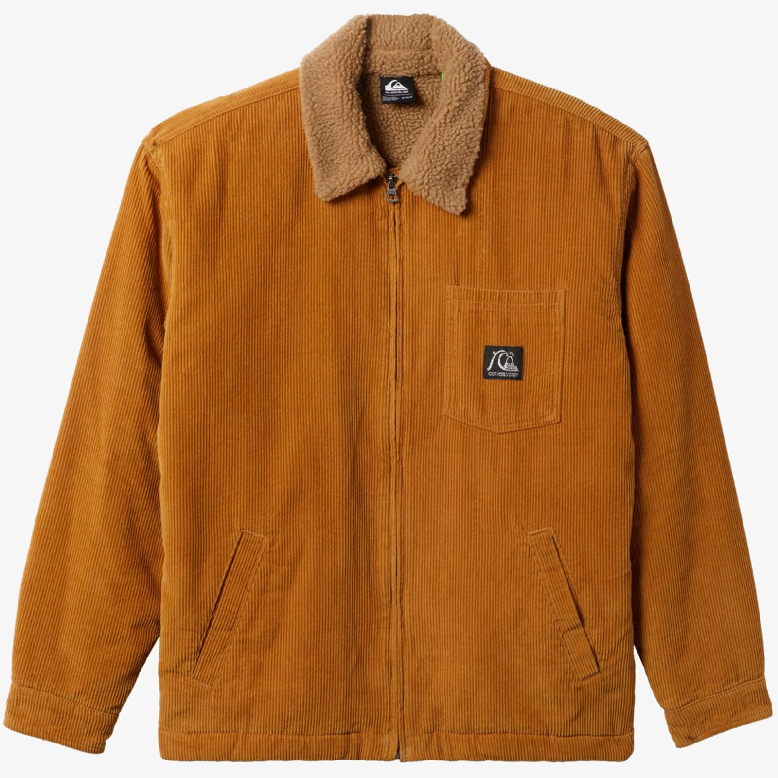 Quiksilver Mens DNA Sherpa Harrington Jacket - Image 6