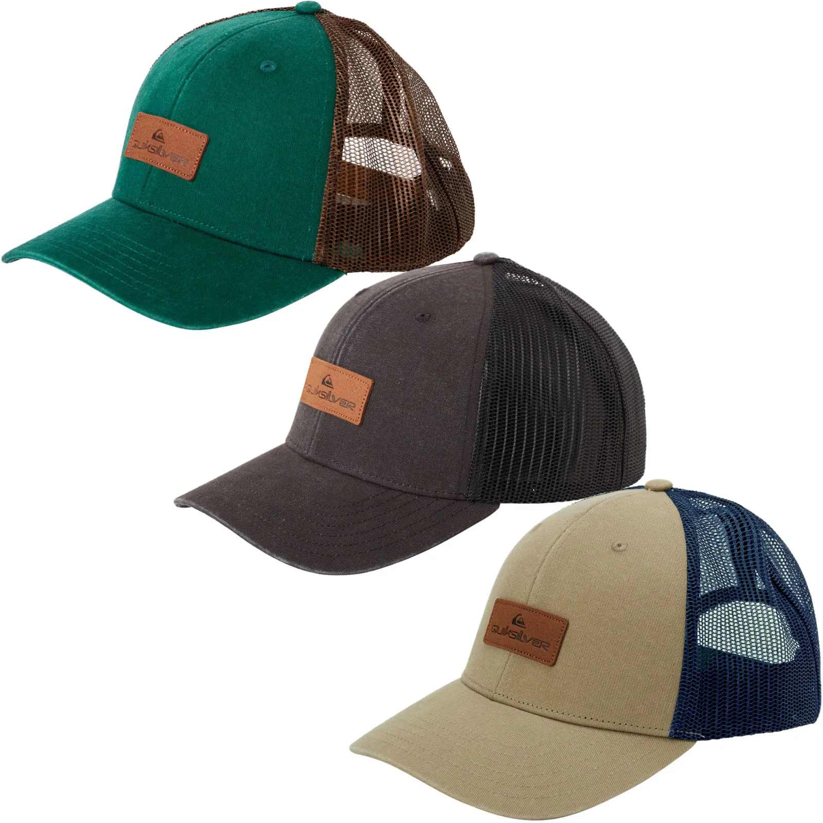 Quiksilver Mens Down The Hatch Trucker Baseball Cap