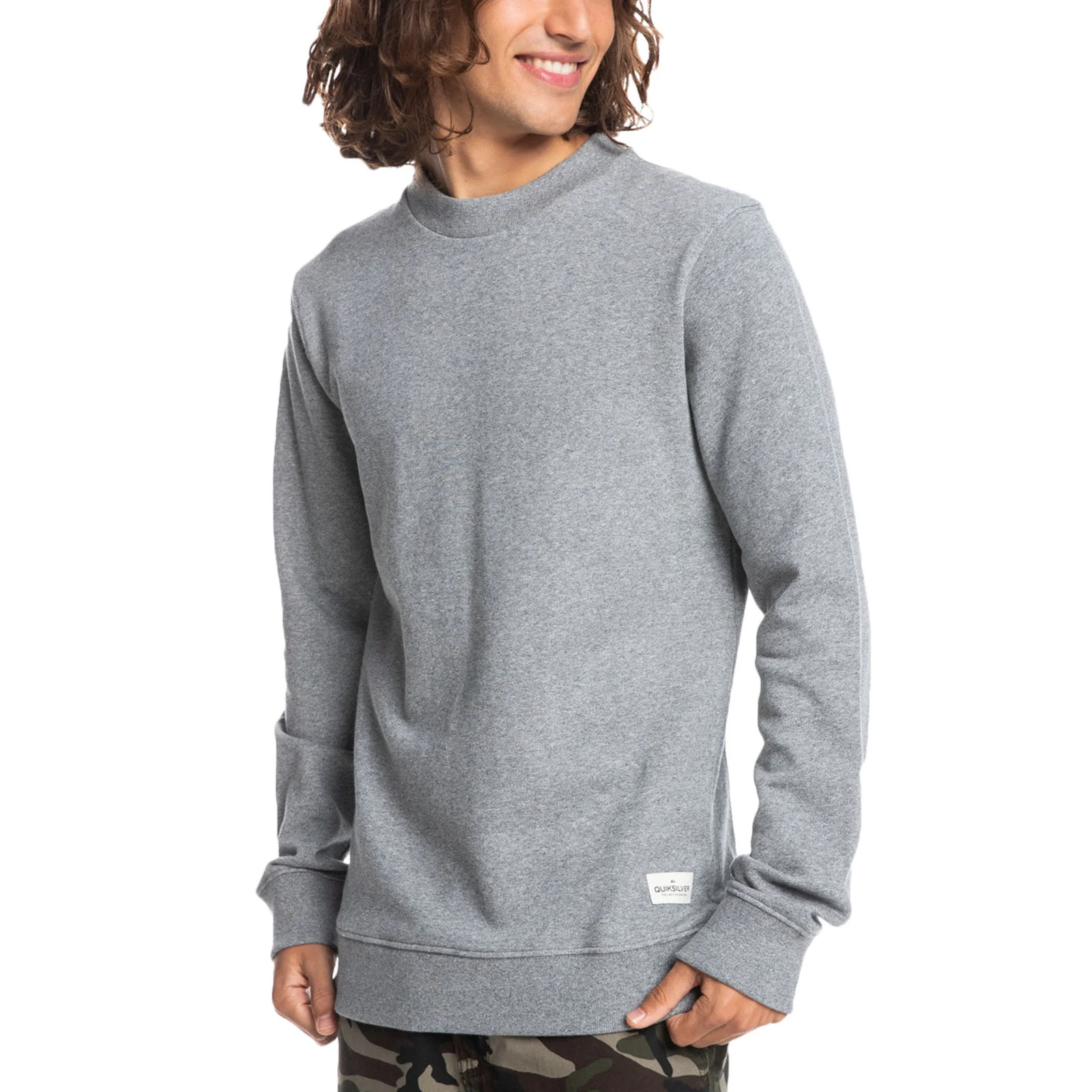 Quiksilver Mens Essentials Pullover Sweatshirt - Image 3
