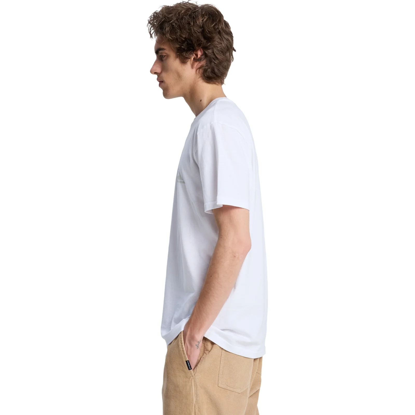 Quiksilver Mens EV Mini Logo Crew Neck Short Sleeve T-Shirt - Image 9