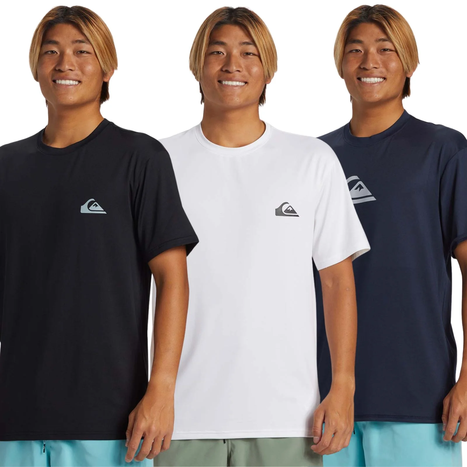 Quiksilver Mens Everyday Short Sleeve UPF 50 Surf T-Shirt