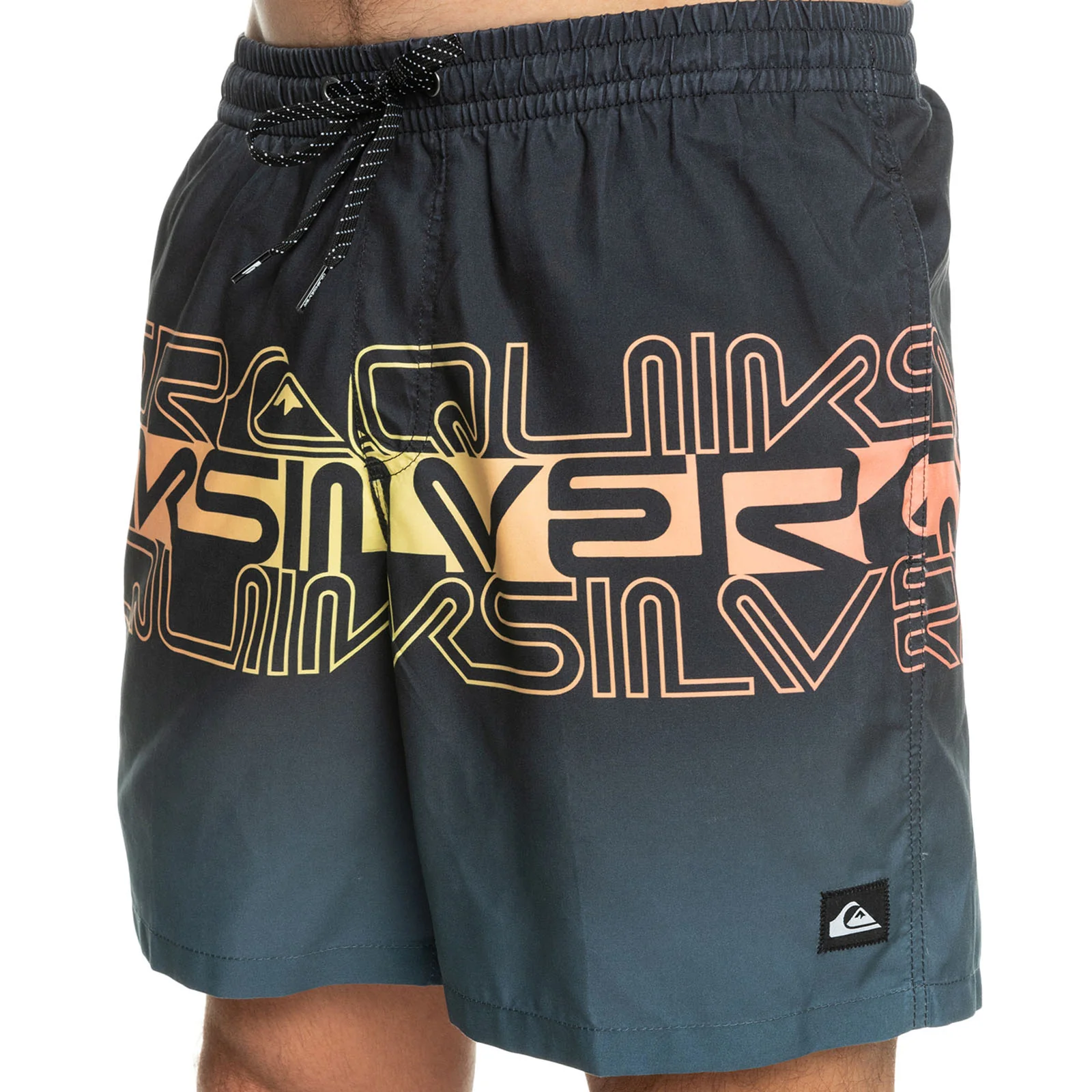 Quiksilver Mens Everyday Wordblock Surf Swimming Shorts - Image 9
