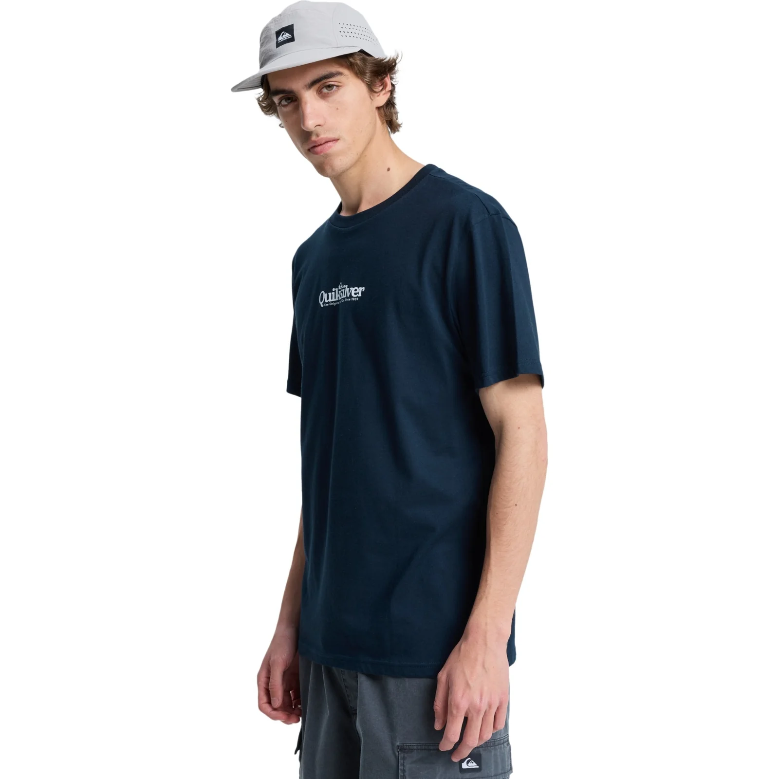 Quiksilver Mens Fineline Crew Neck Short Sleeve T-Shirt - Image 6