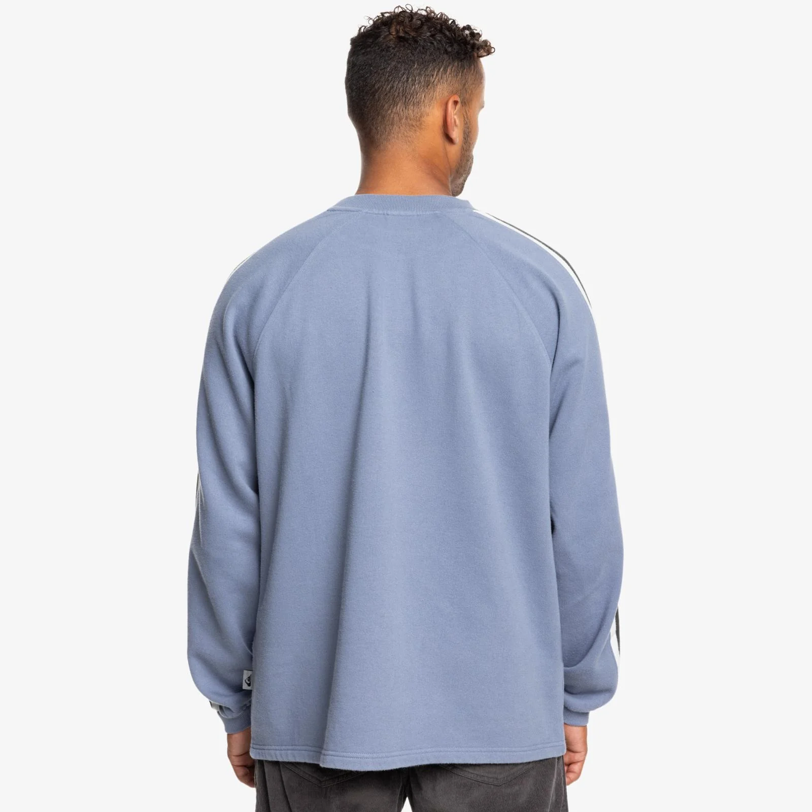 Quiksilver Mens Galena Black Pullover Sweatshirt - Image 2
