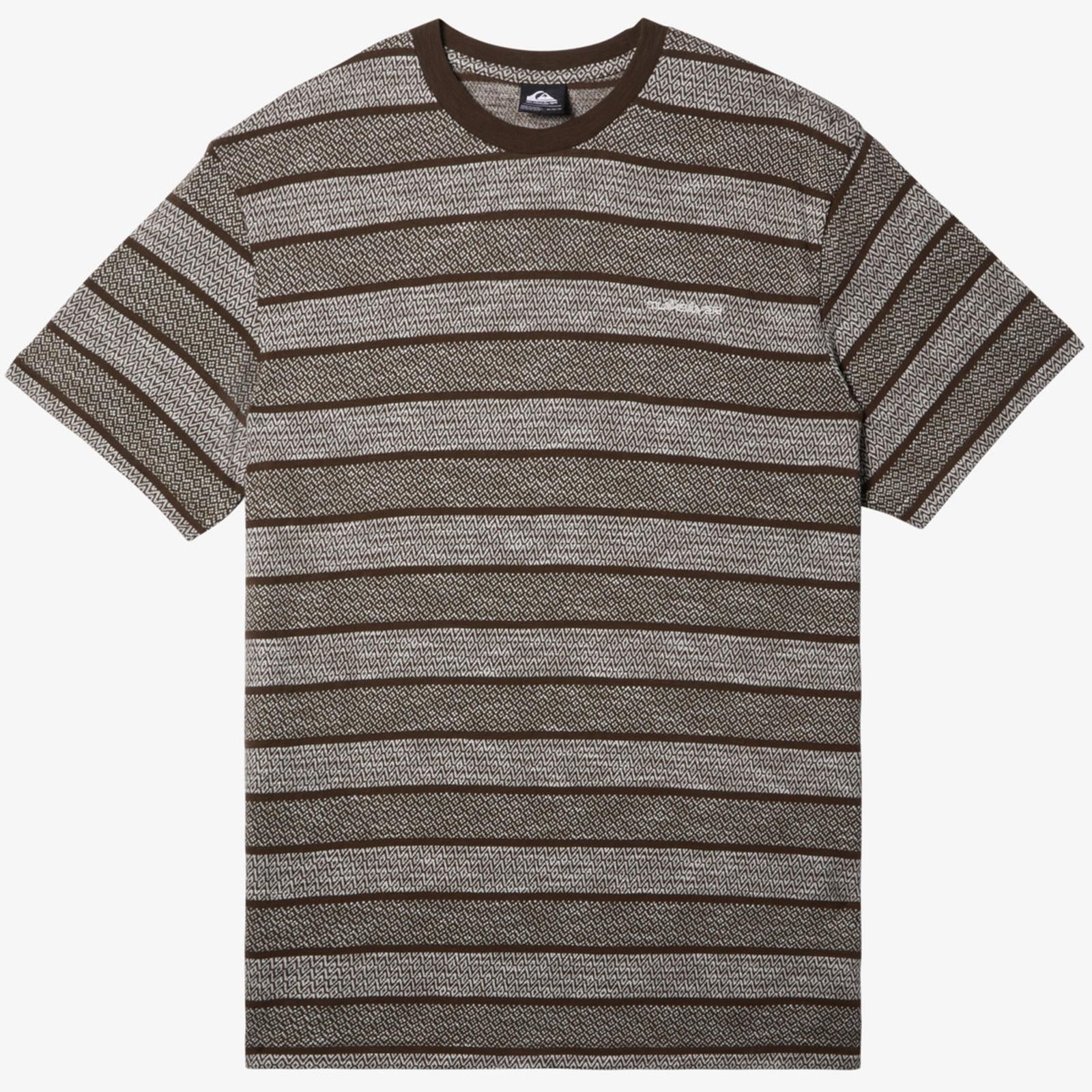 Quiksilver Mens Grange Stripe T-Shirt - Image 6