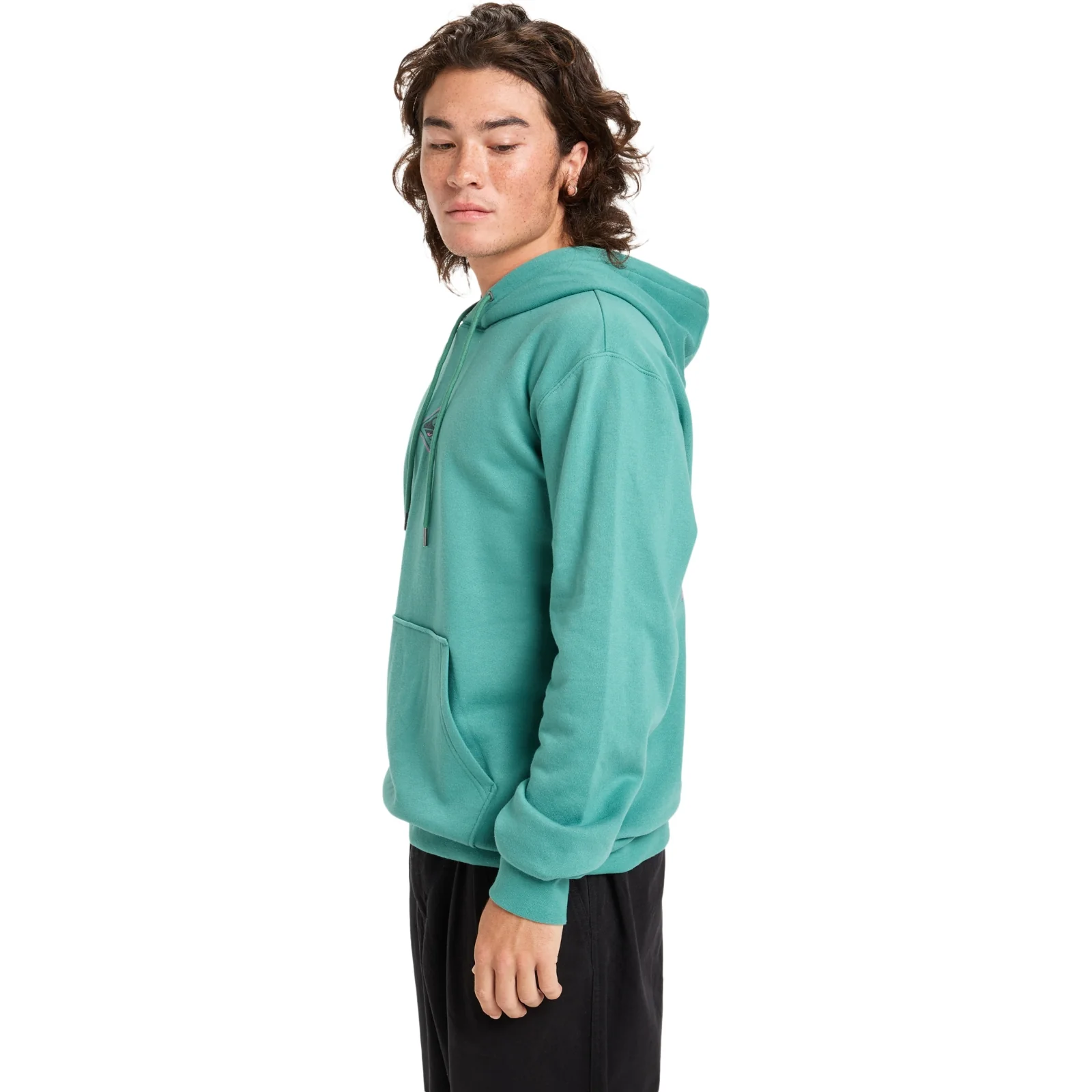 Quiksilver Mens Graphic Back Print Hoodie - Image 8