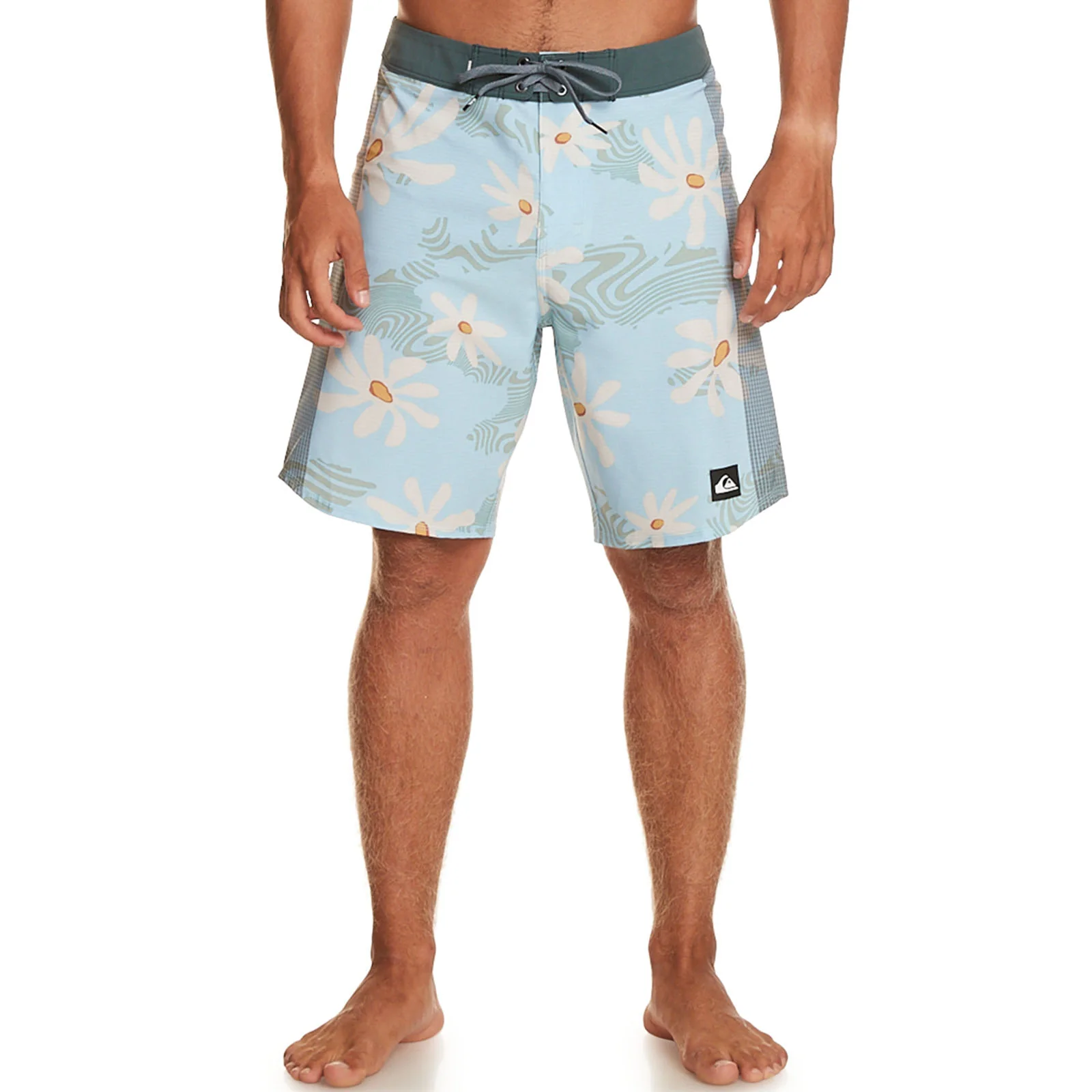 Quiksilver Mens Highlite Arch 19" Surf Swim Swimming Boardshorts - Clear Sky