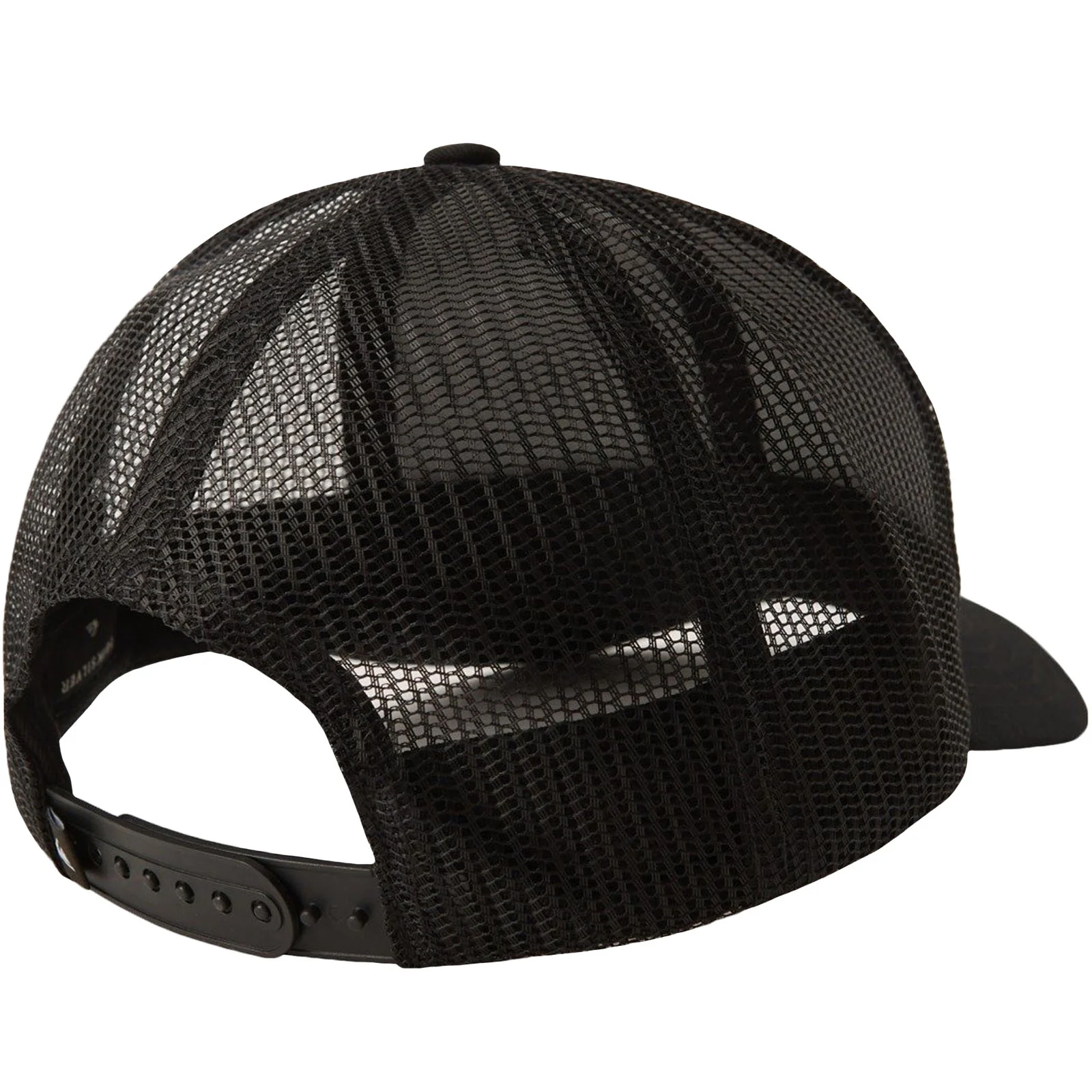Quiksilver Mens Jetty Scrubber Snapback Trucker Cap - Black - Image 2