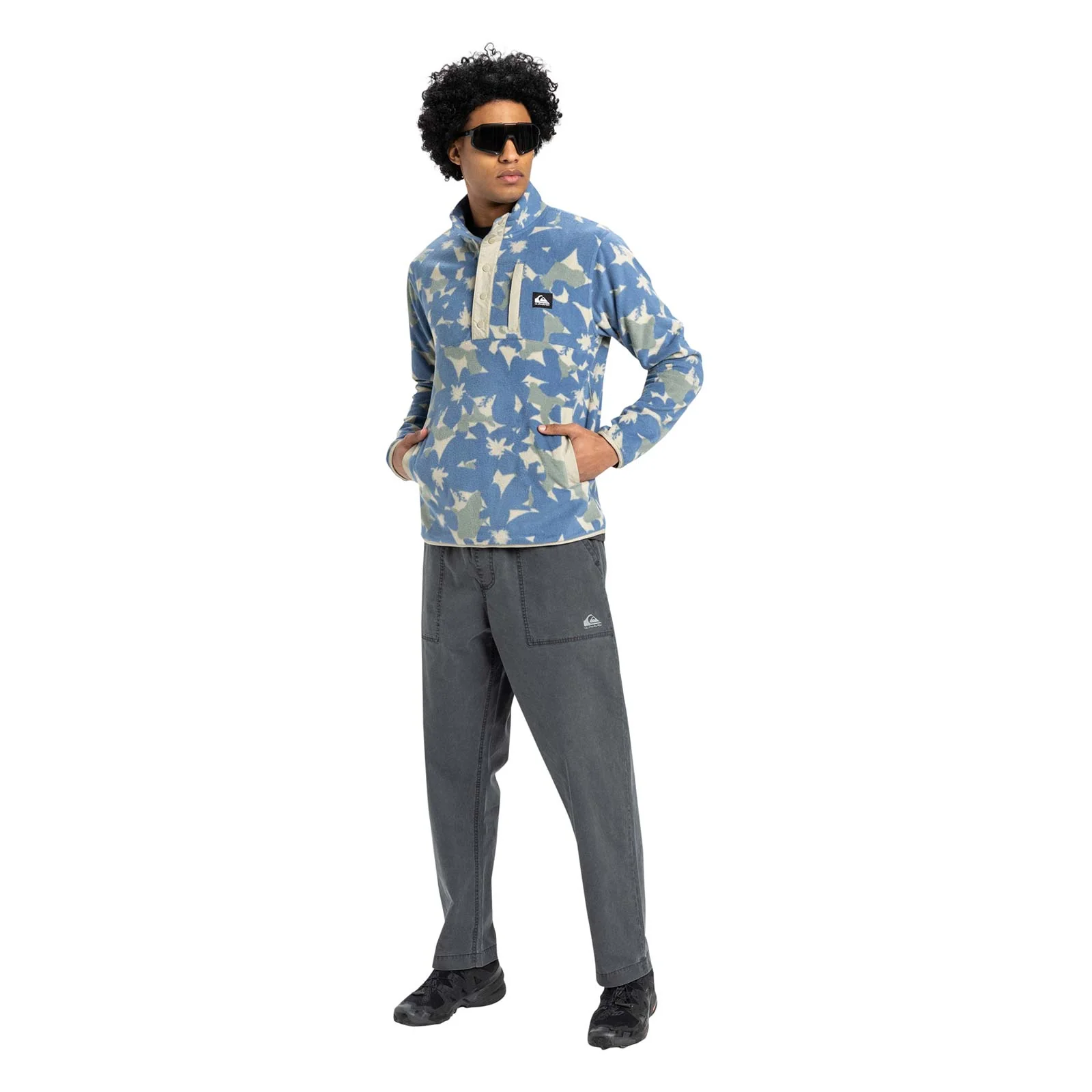 Quiksilver Mens No Destination 2 Half Zip Fleece - Image 11