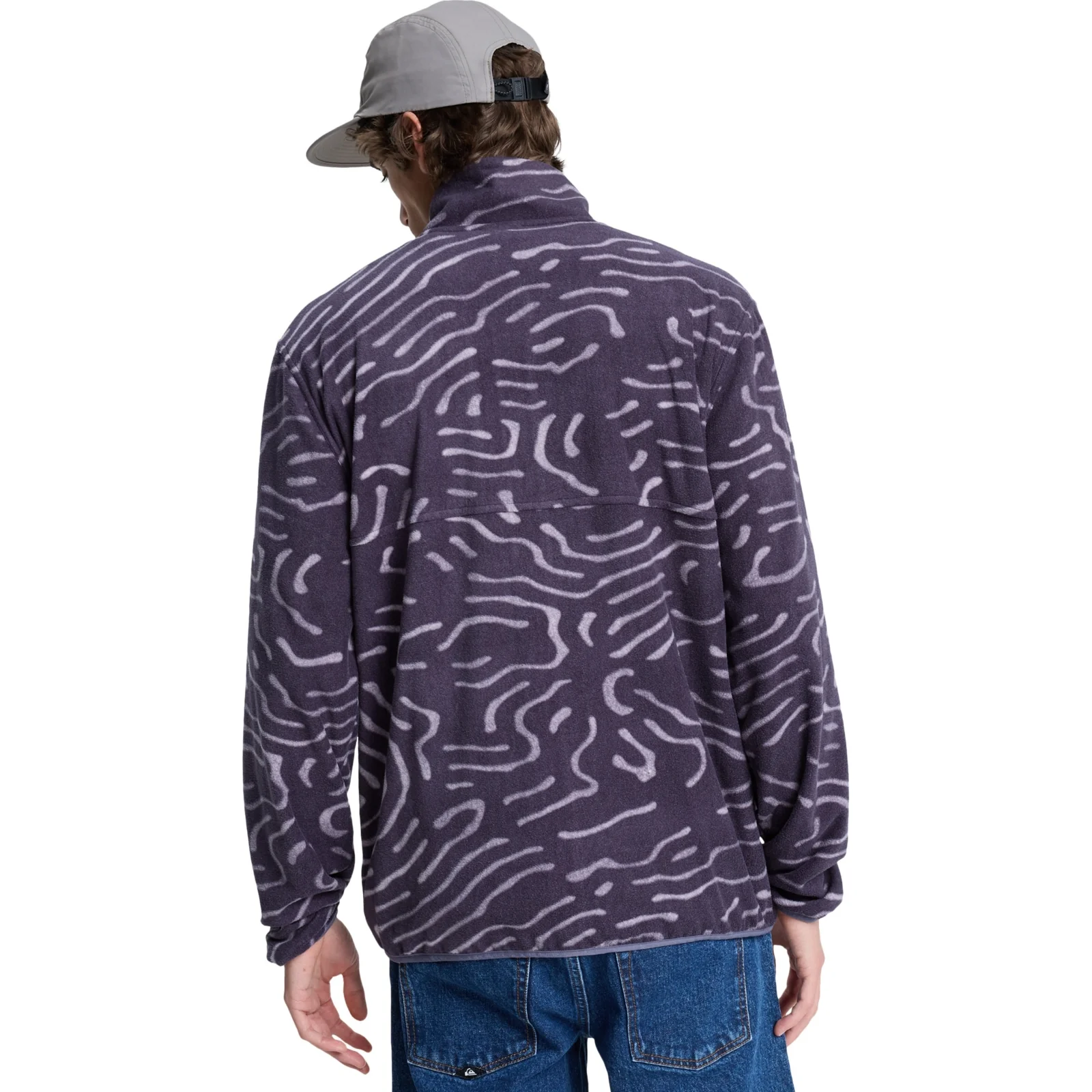 Quiksilver Mens No Destination Micro Fleece Full Zip Fleece - Image 6
