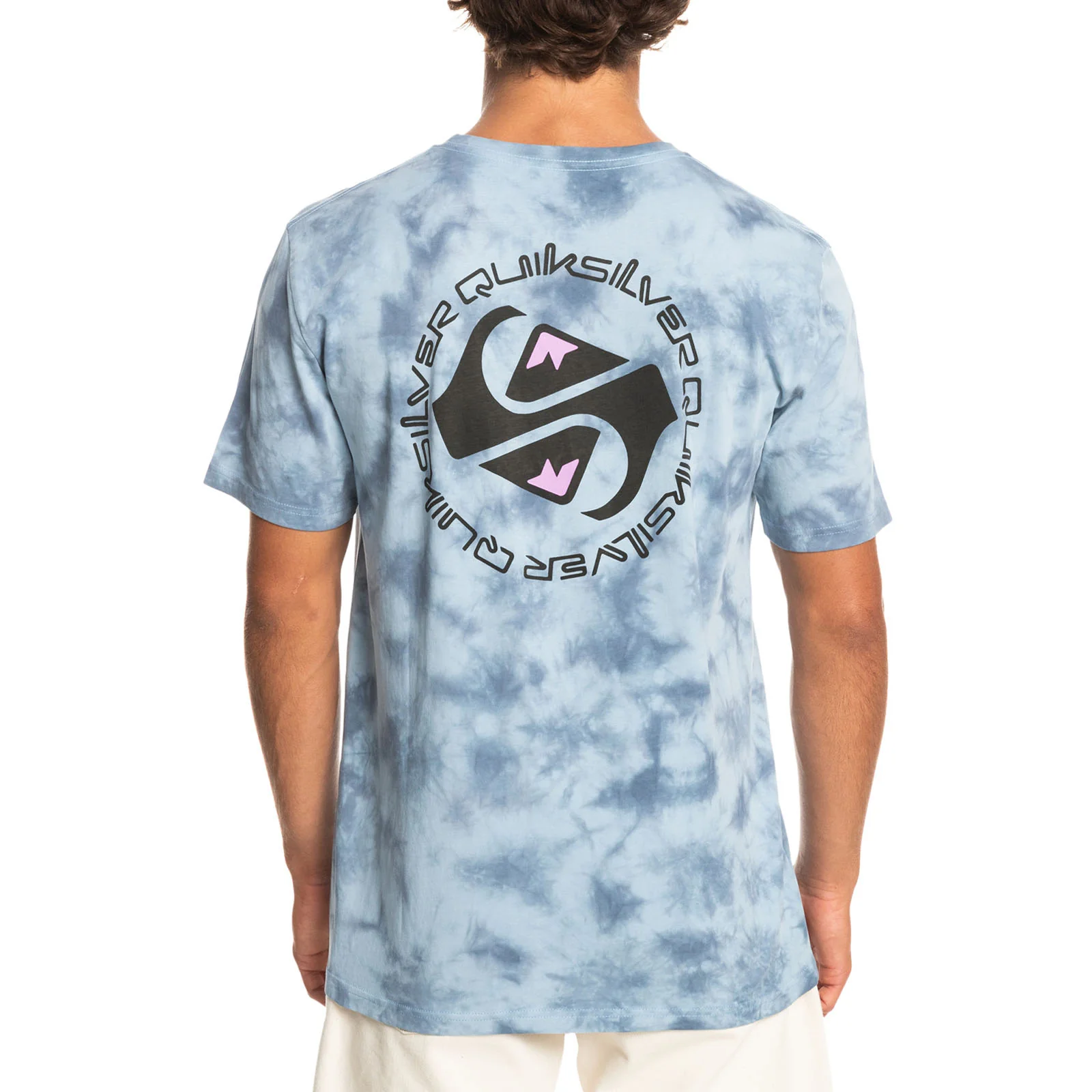 Quiksilver Mens Omni Circles Short Sleeve Tie Dye T-Shirt - Image 4