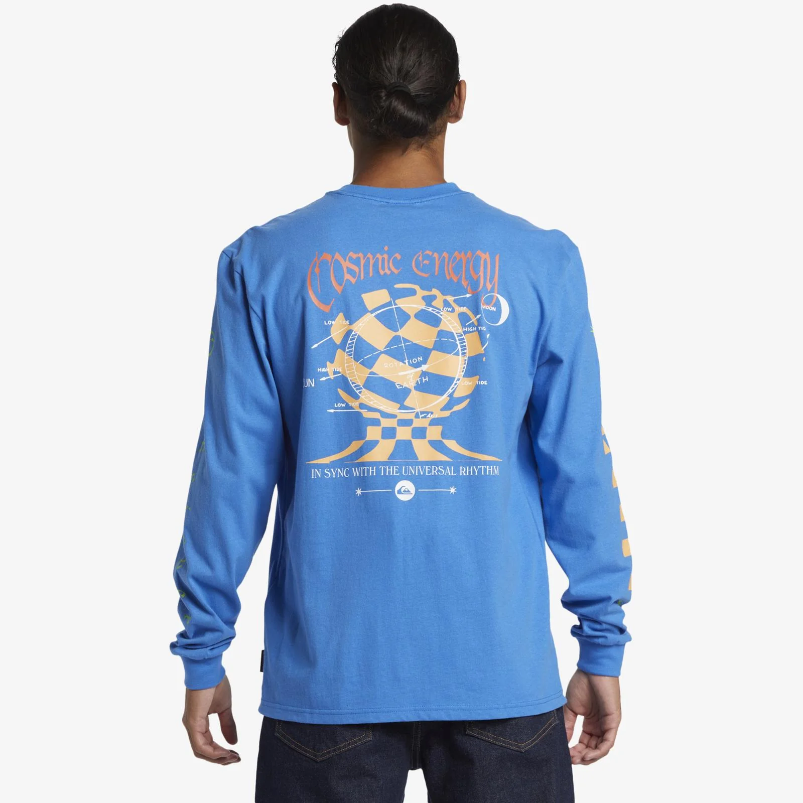 Quiksilver Mens QS Cosmic Graphic T-Shirt Top - Image 2